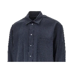 Silk-hand viscose shirt