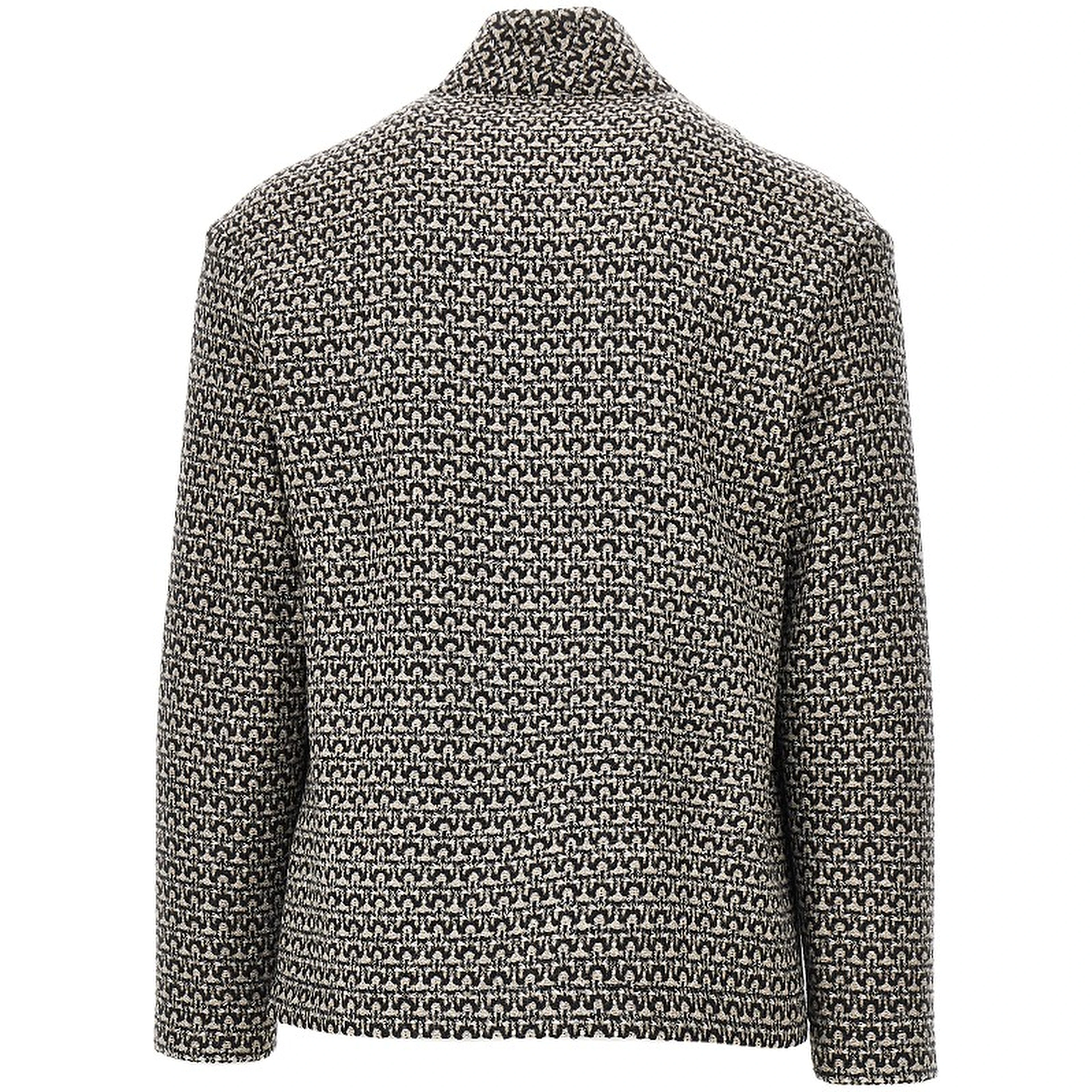 Multicoloured wool jacket