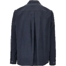Silk-hand viscose shirt