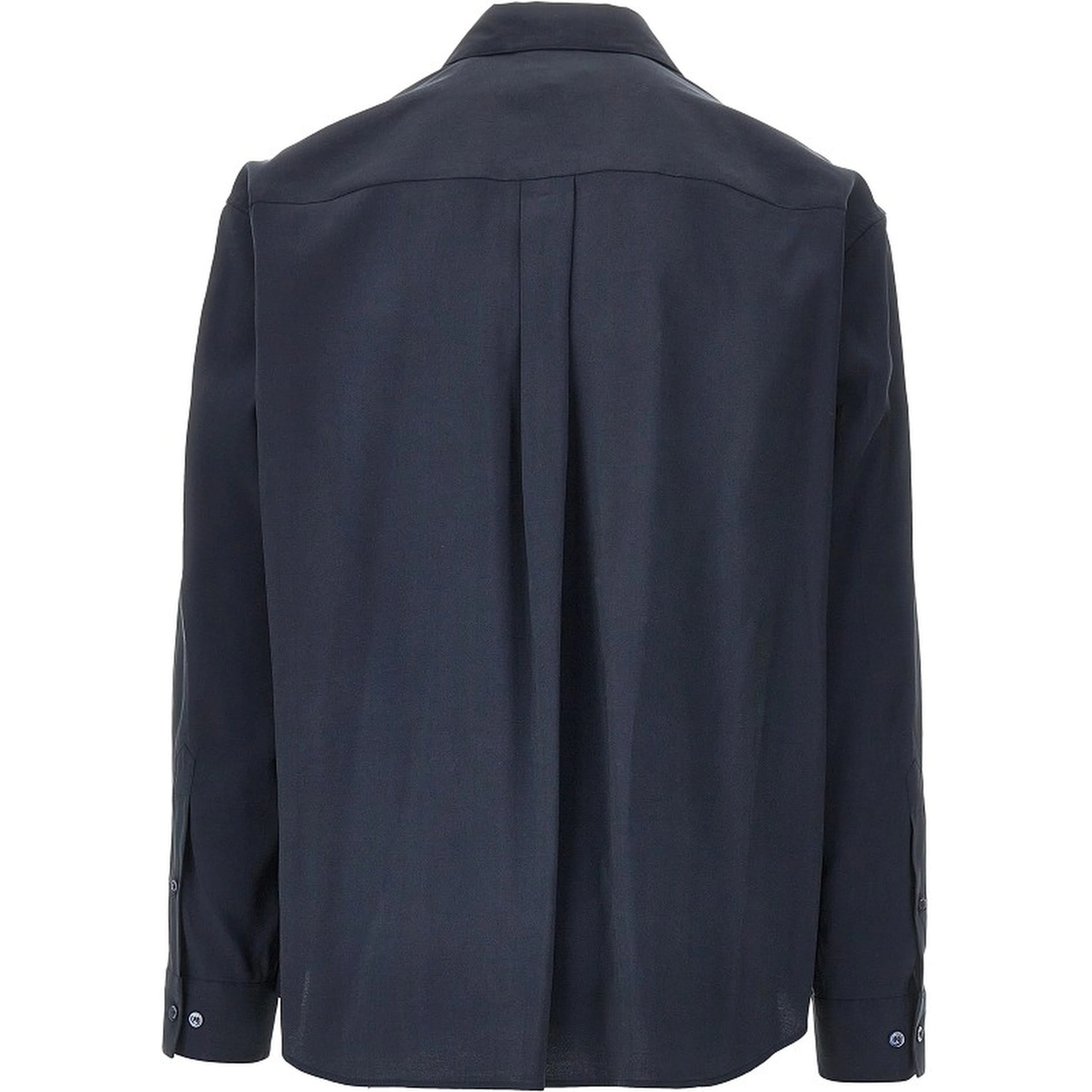 Silk-hand viscose shirt