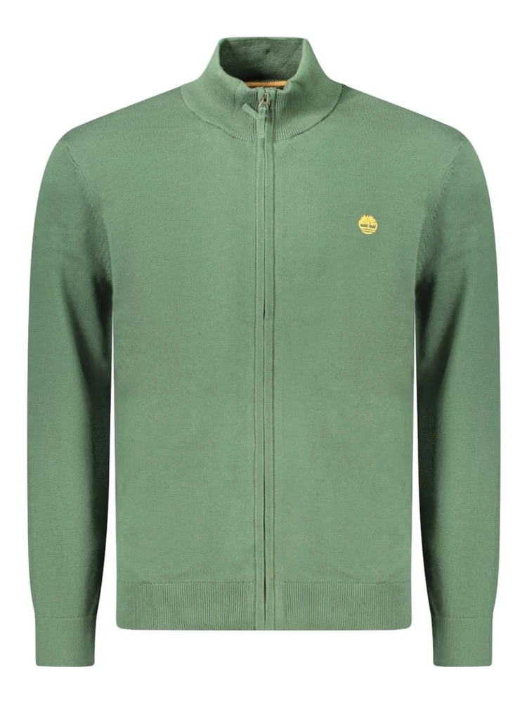 Green Cotton Men's Pullover
