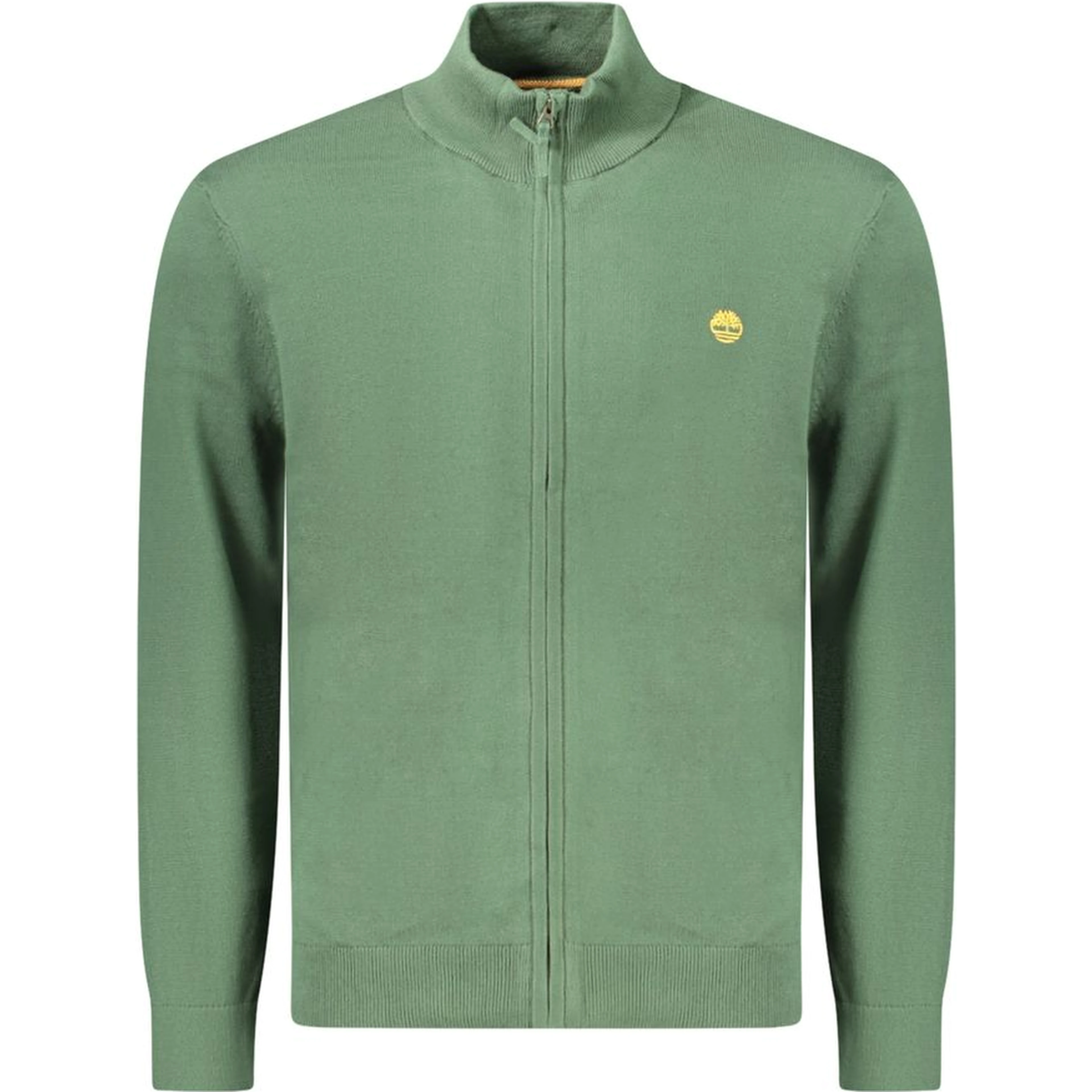 Green Cotton Men's Pullover
