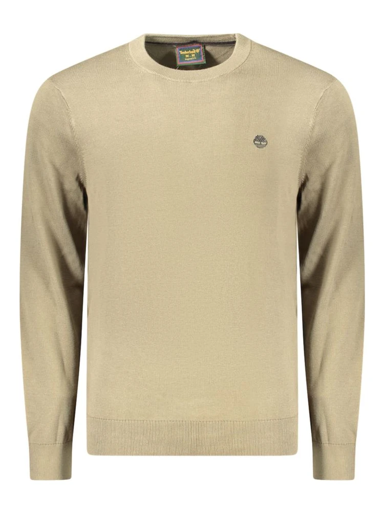 Green Cotton Men's Sweater