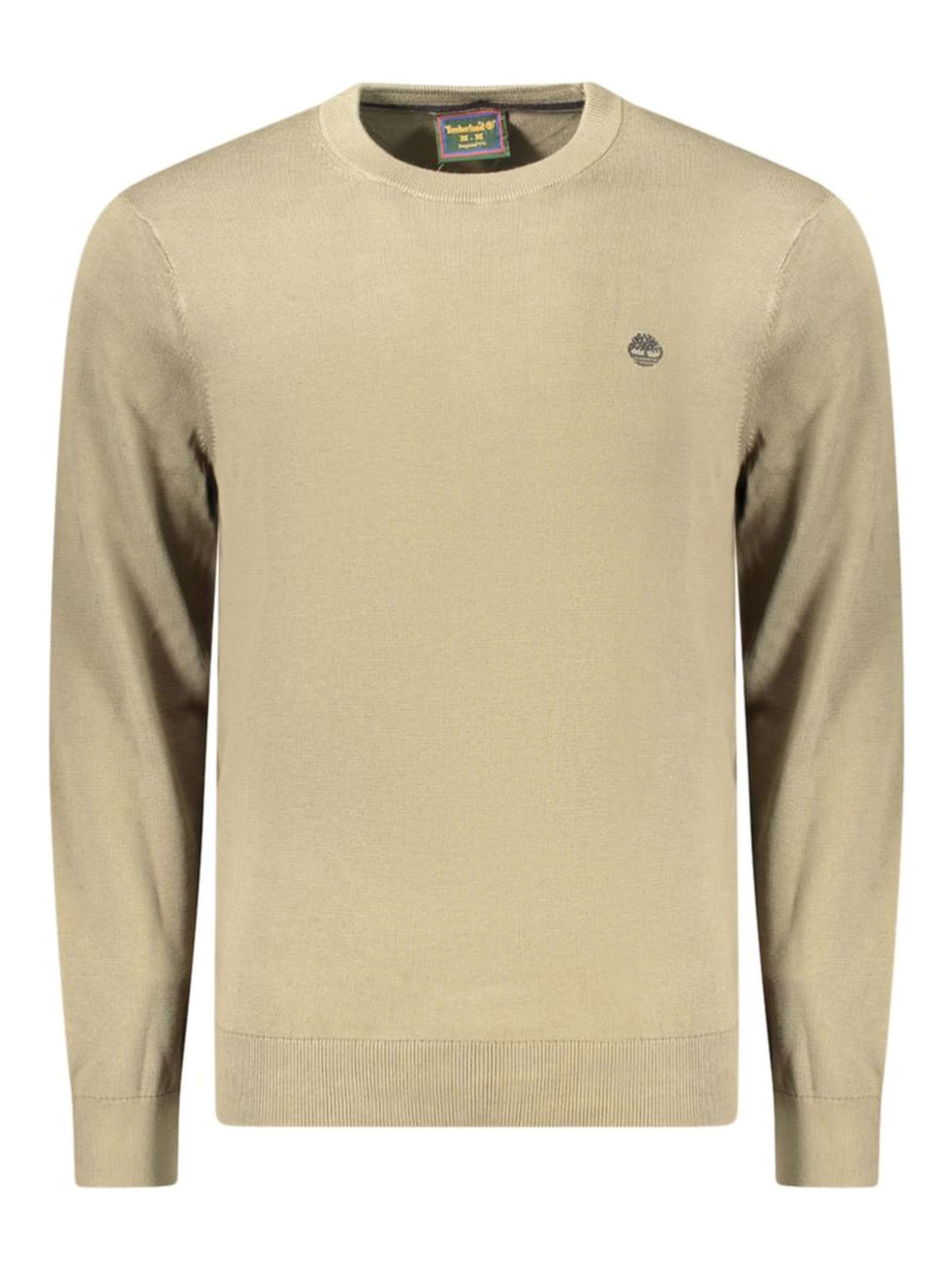 Green Cotton Men's Sweater