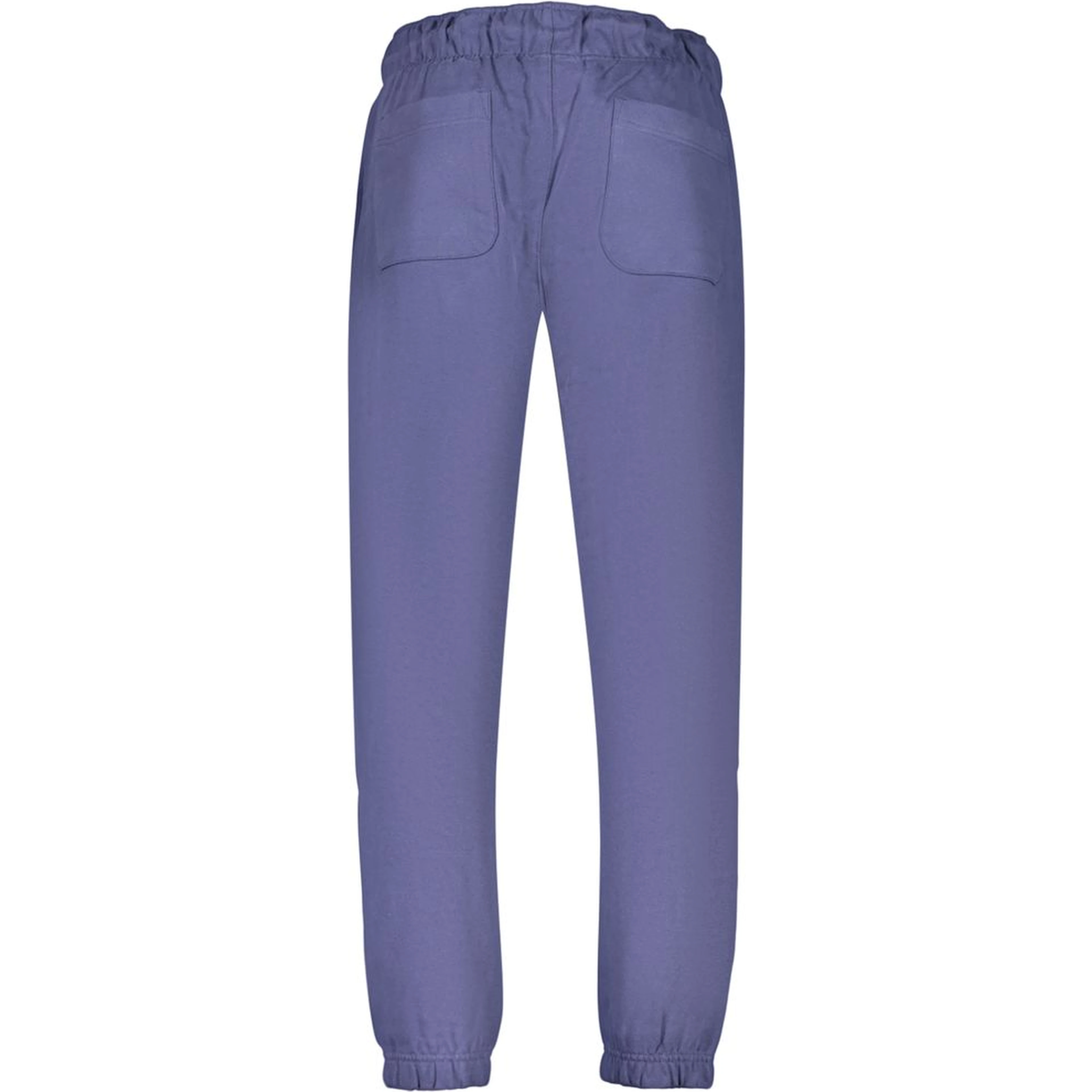 Blue Cotton Men's Trouser
