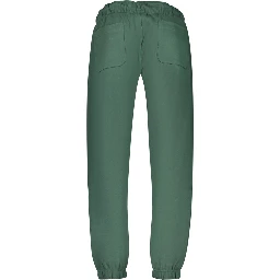 Green Cotton Men's Trousers