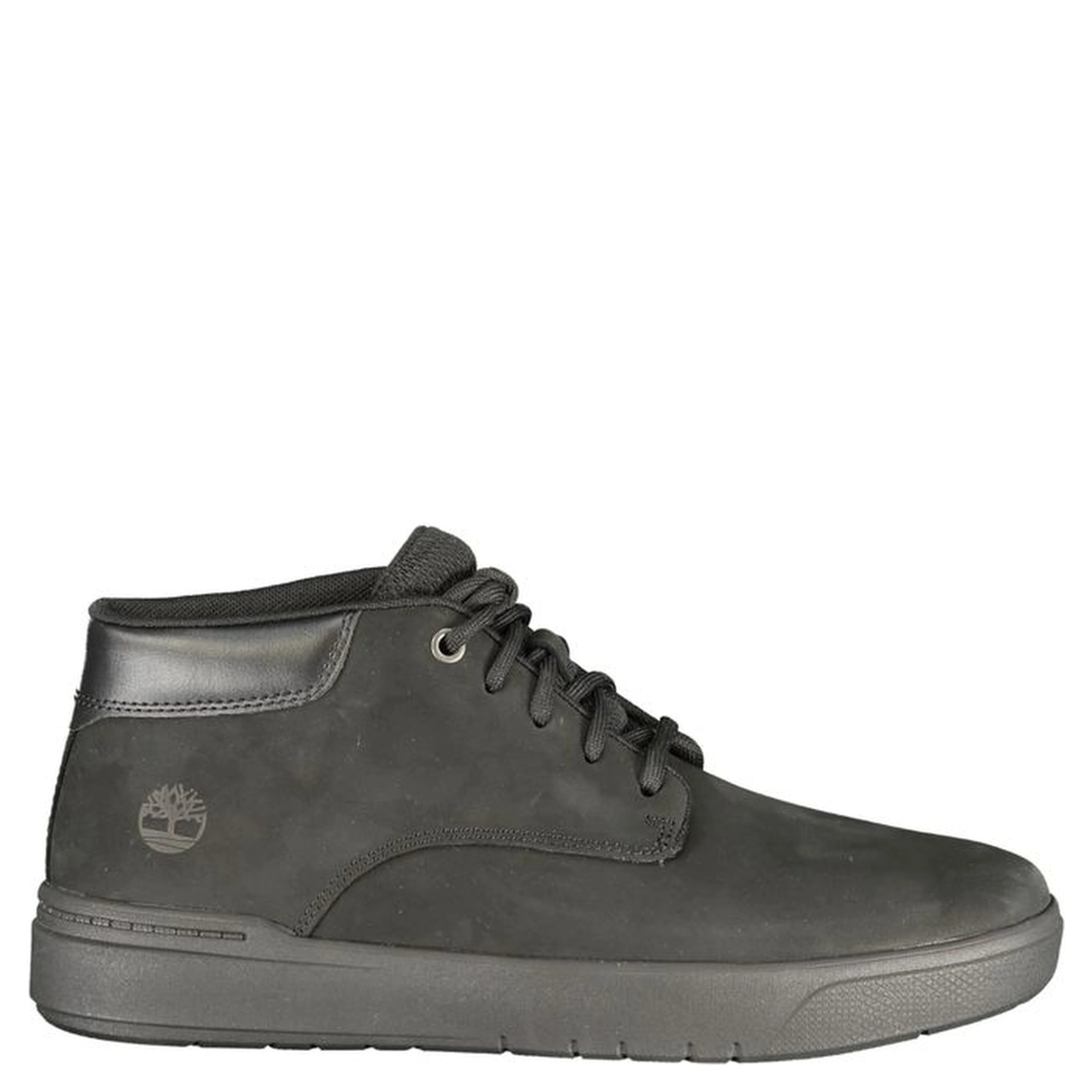 Black Polyester Mens Sneaker