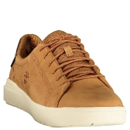 Brown Polyurethane Men's Sneaker