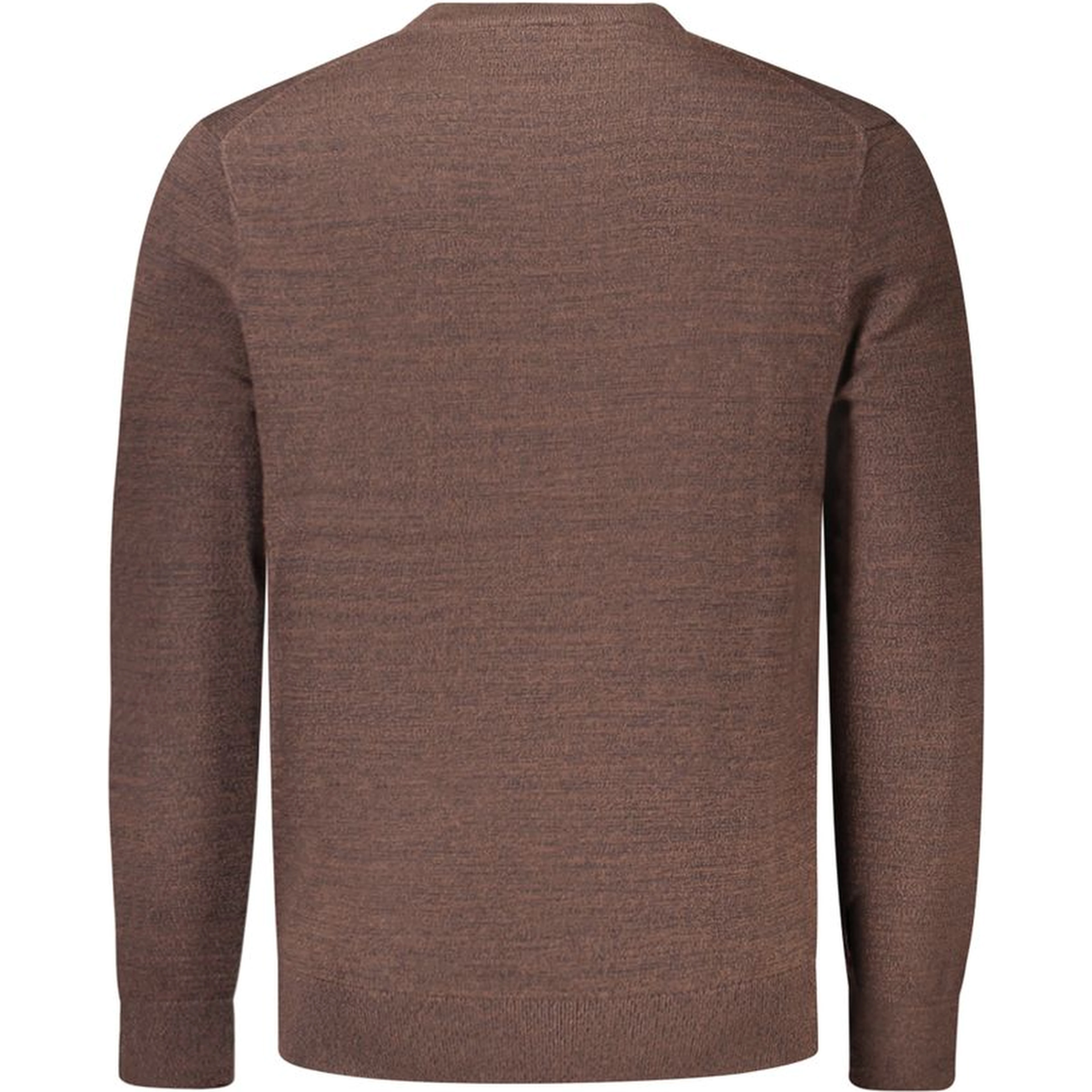Brown Cotton Men's Sweater