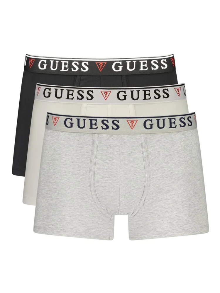 Grey Cotton Men's Boxer