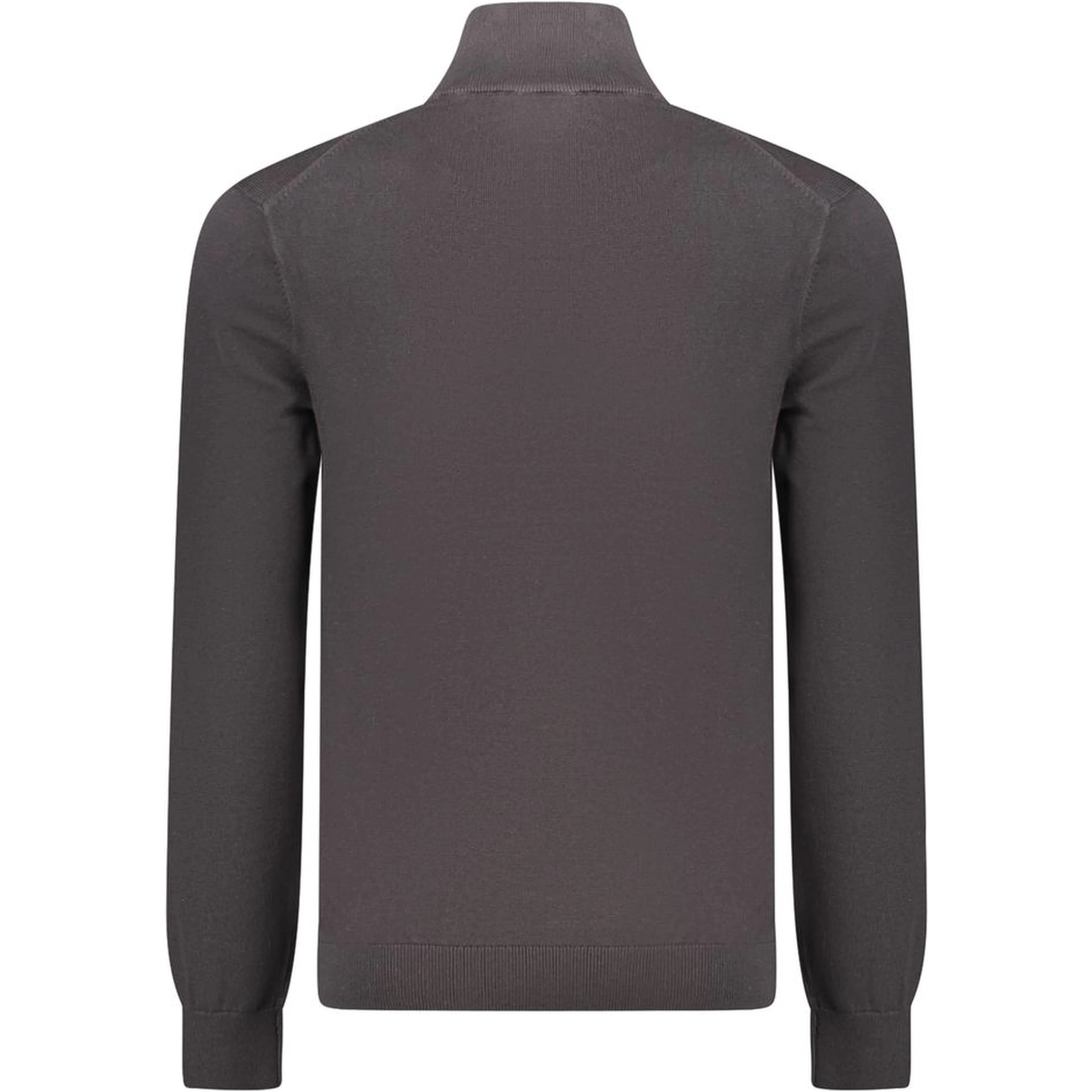 Black Cotton Men's Sweater
