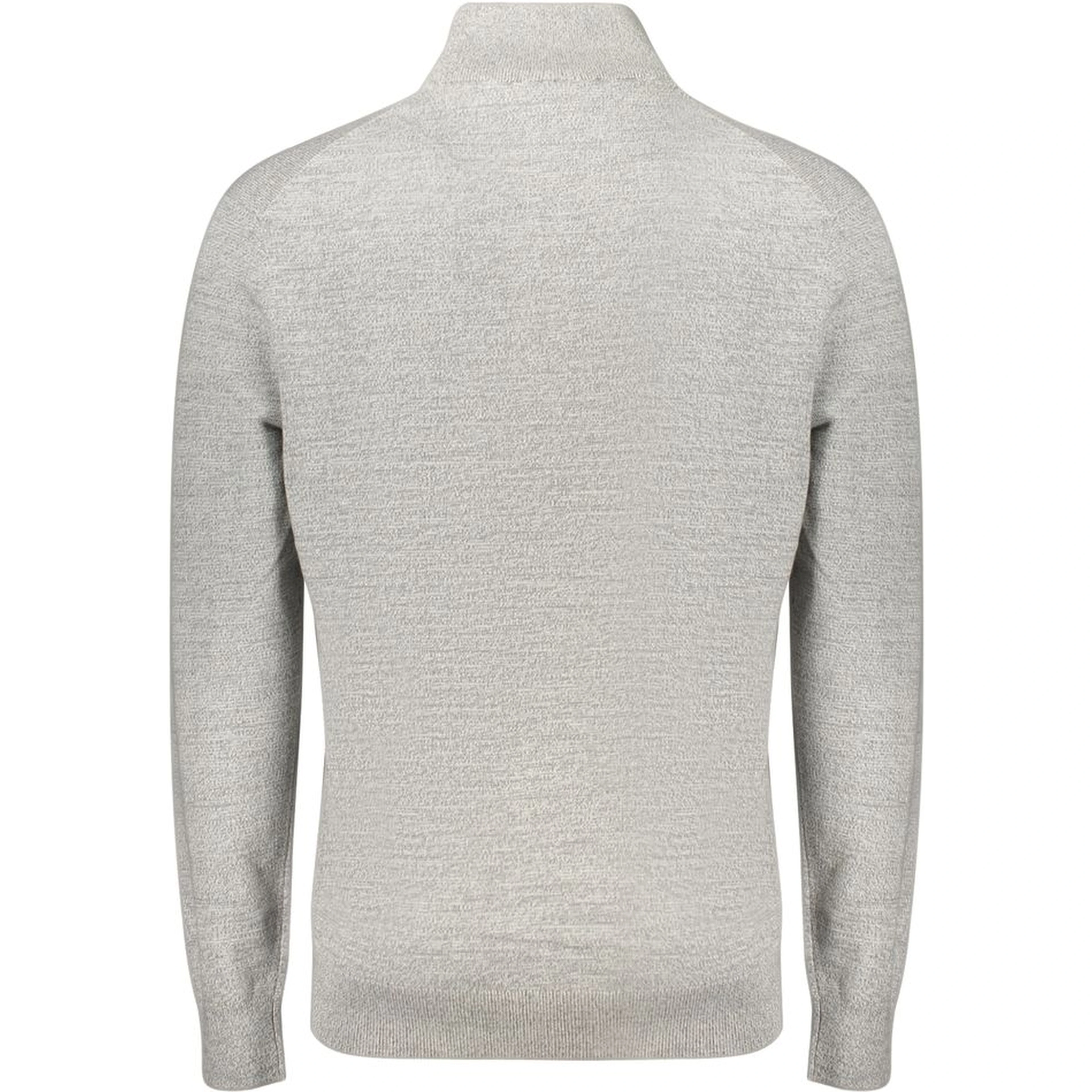 Gray Cotton Men's Sweater