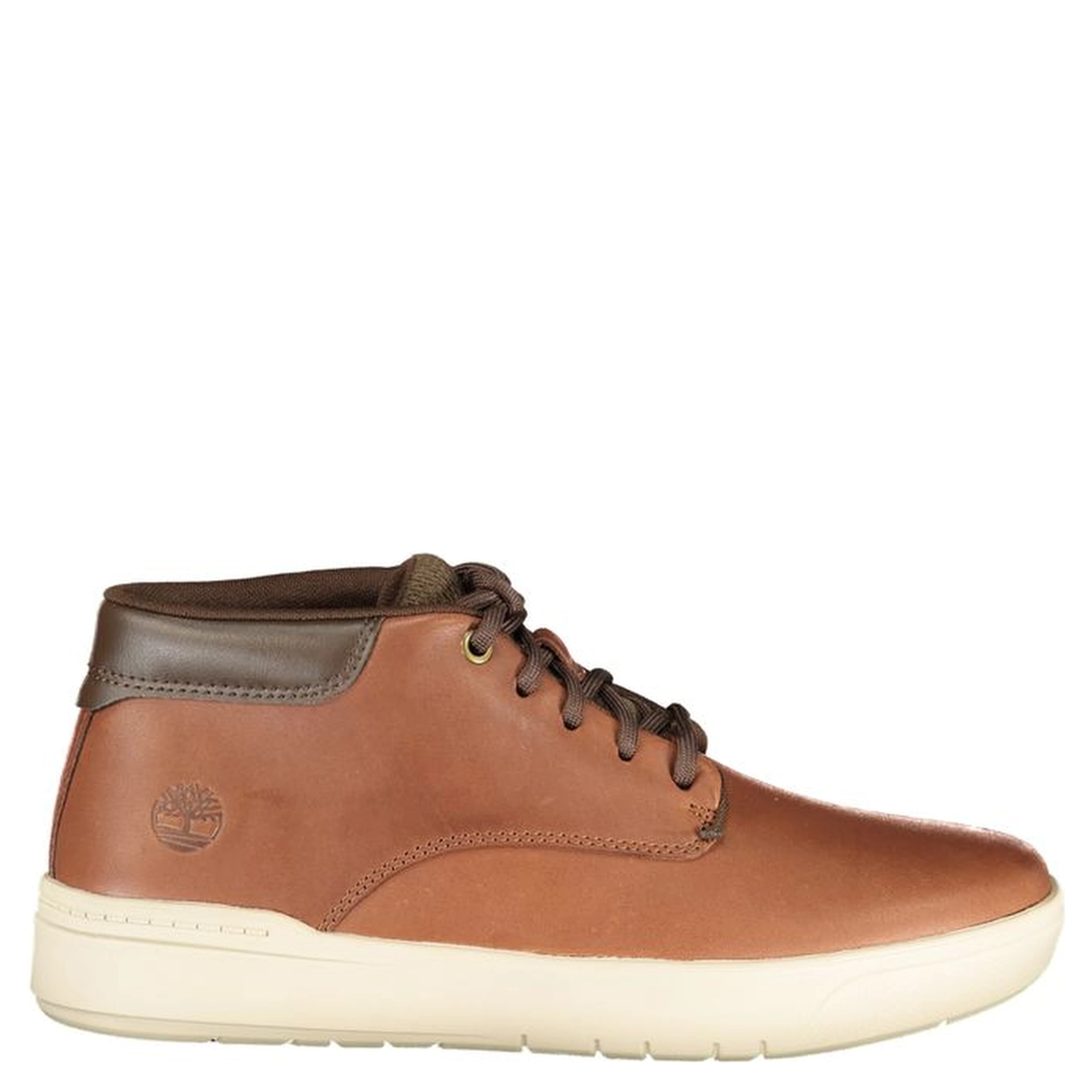 Brown Polyurethane Men's Sneaker