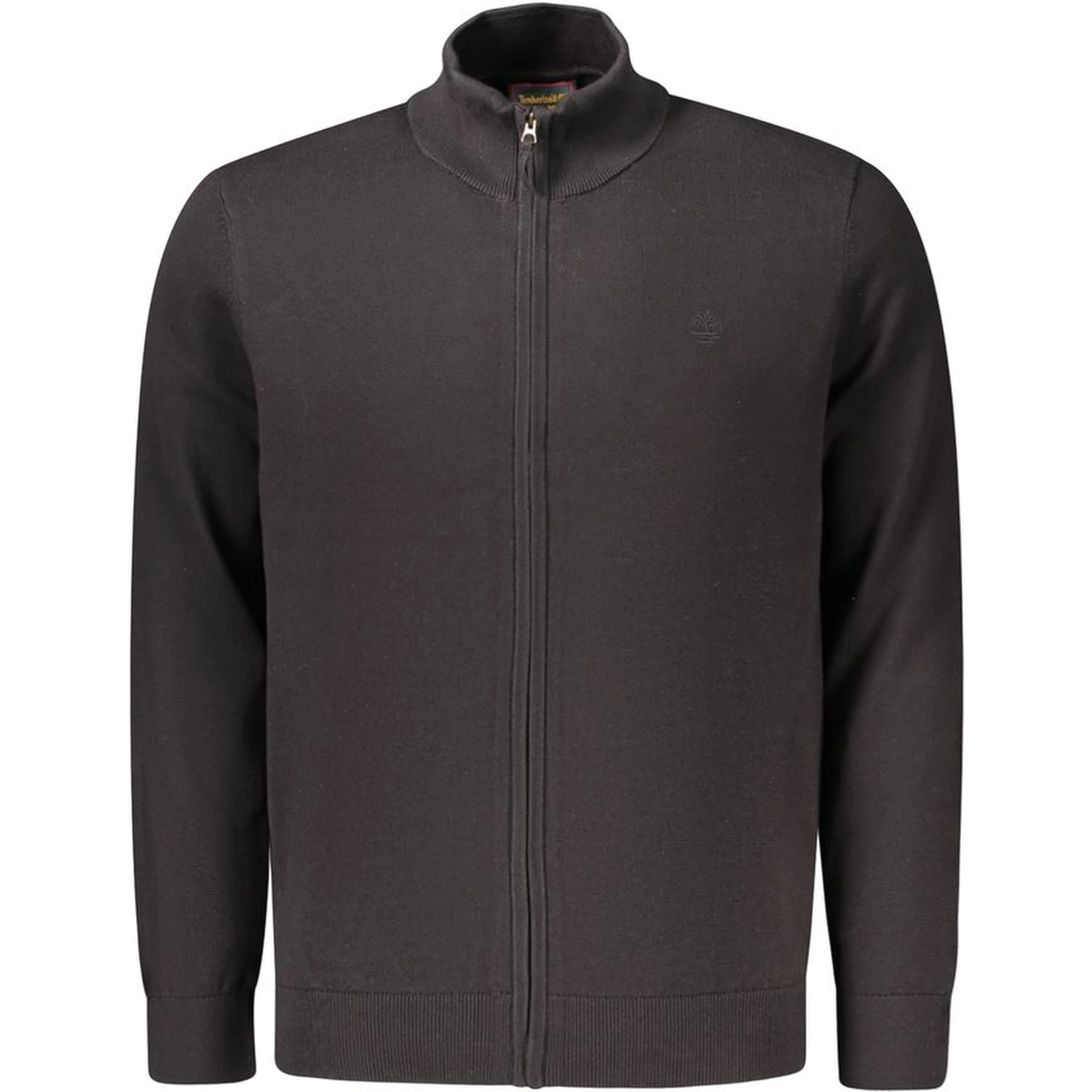 Black Cotton Men's Sweater