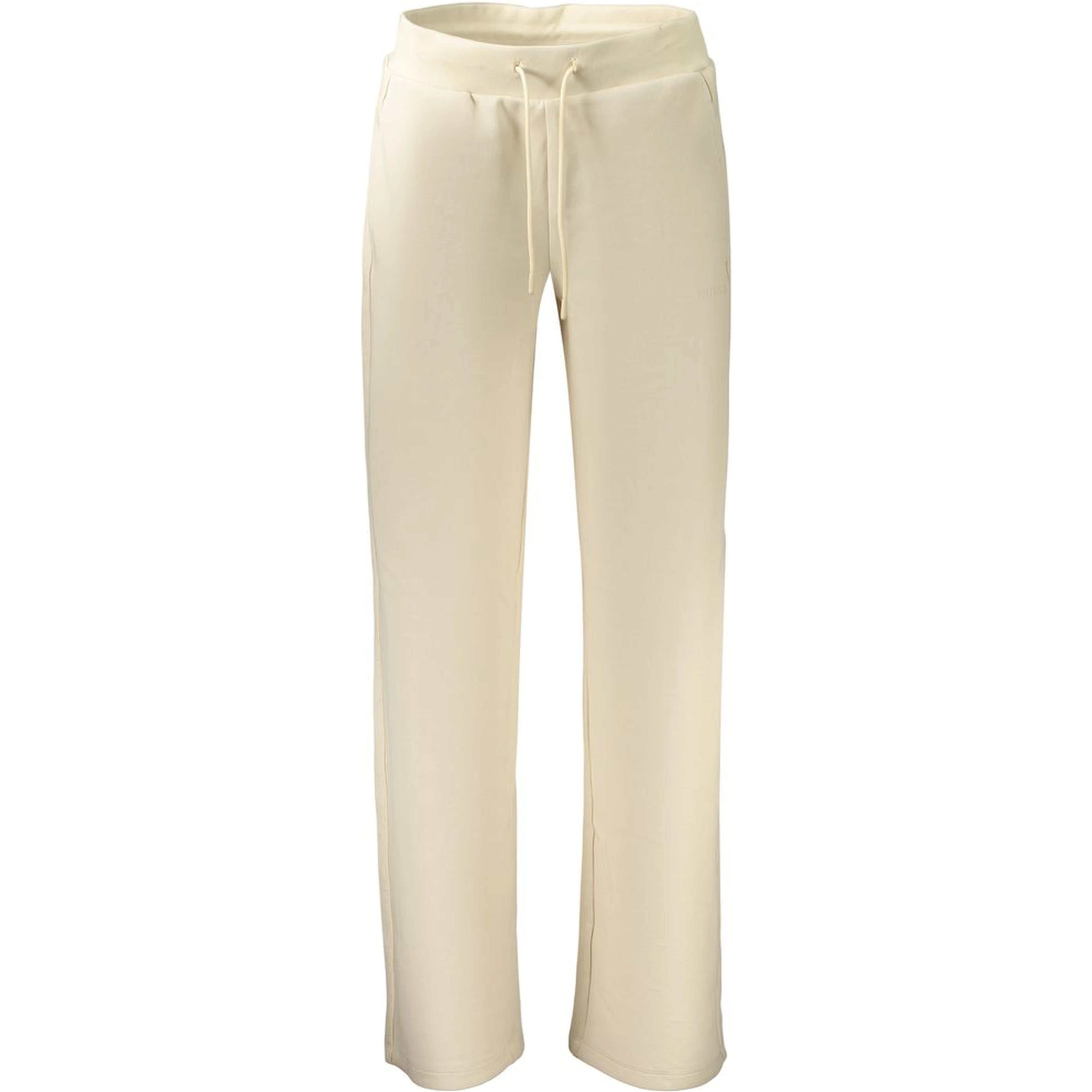 Beige Lyocell Women Trouser