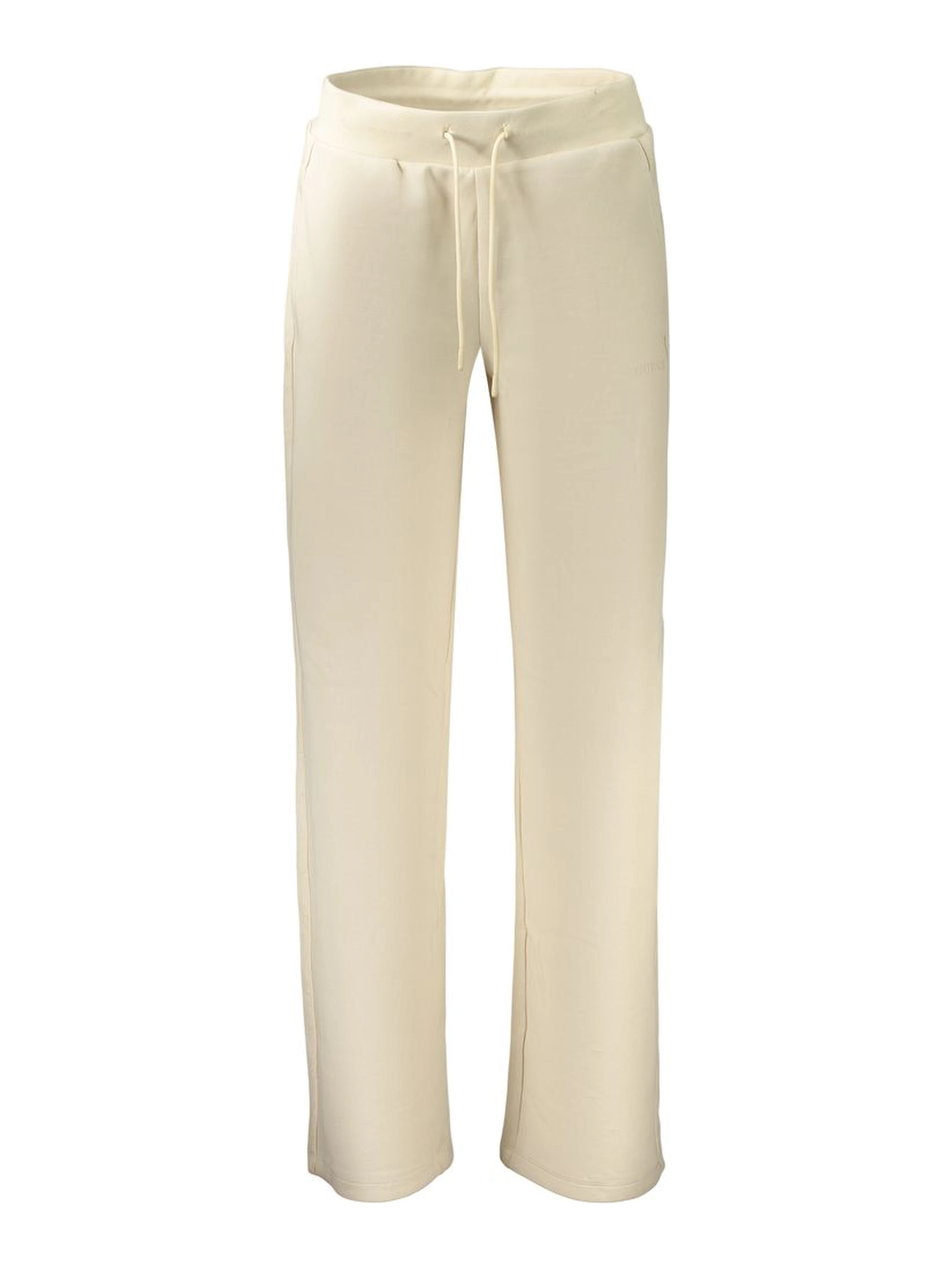 Beige Lyocell Women Trouser
