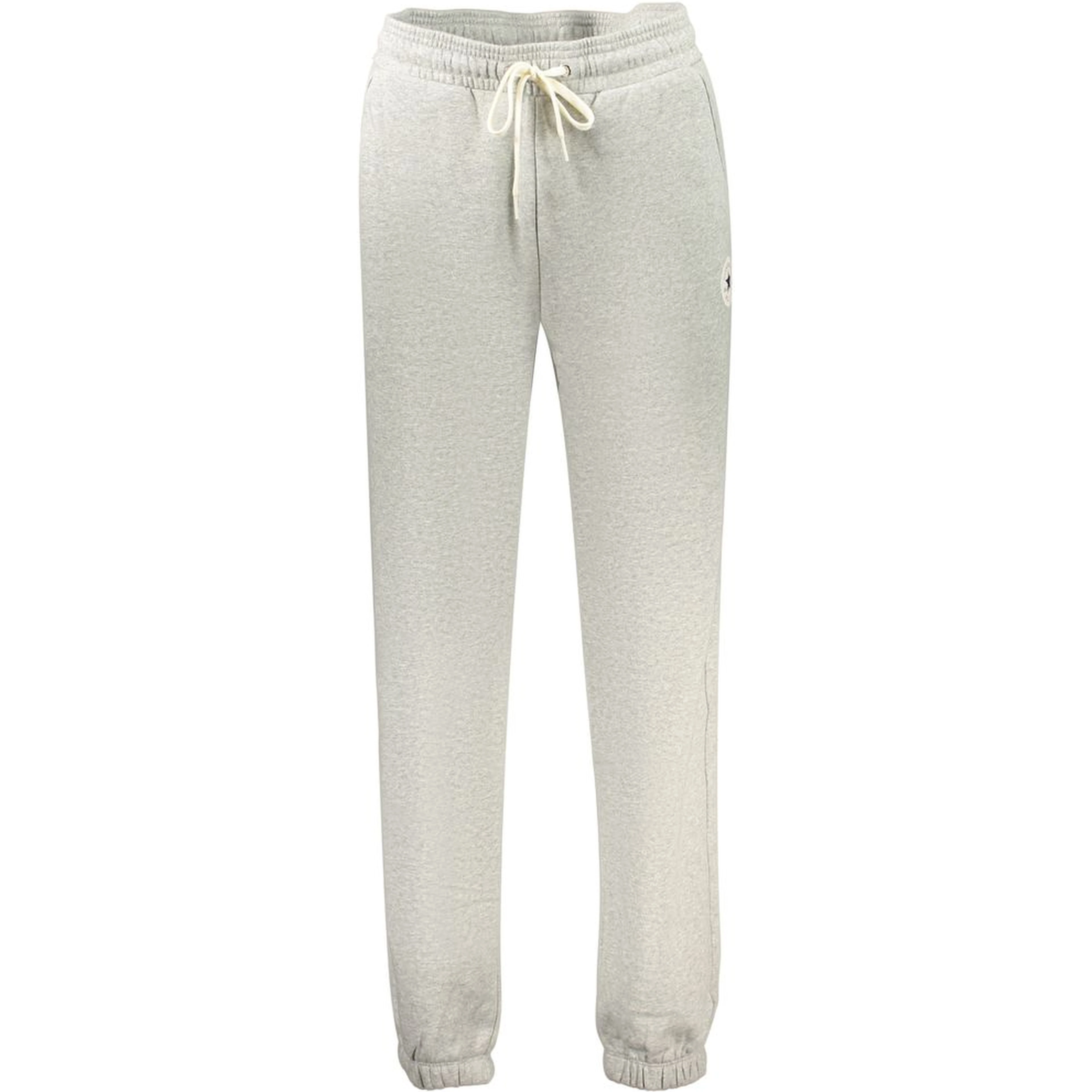 Gray Cotton Womens Trouser