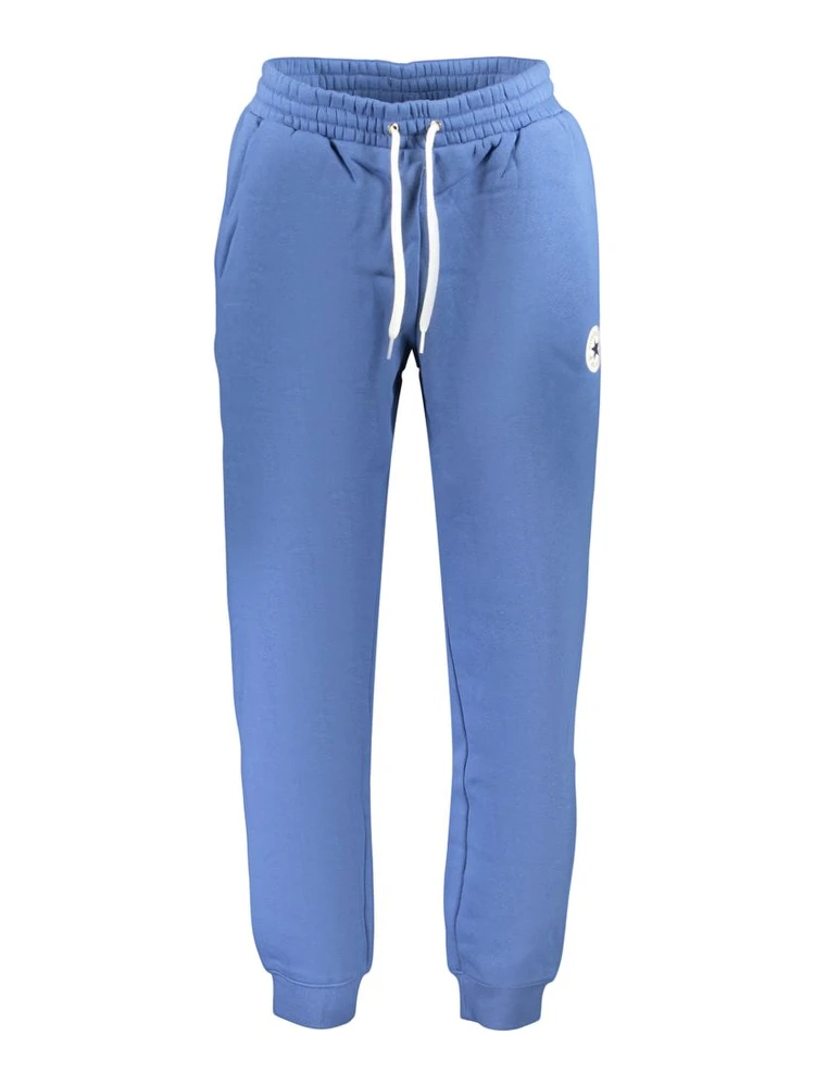 Blue Cotton Men's Trousers