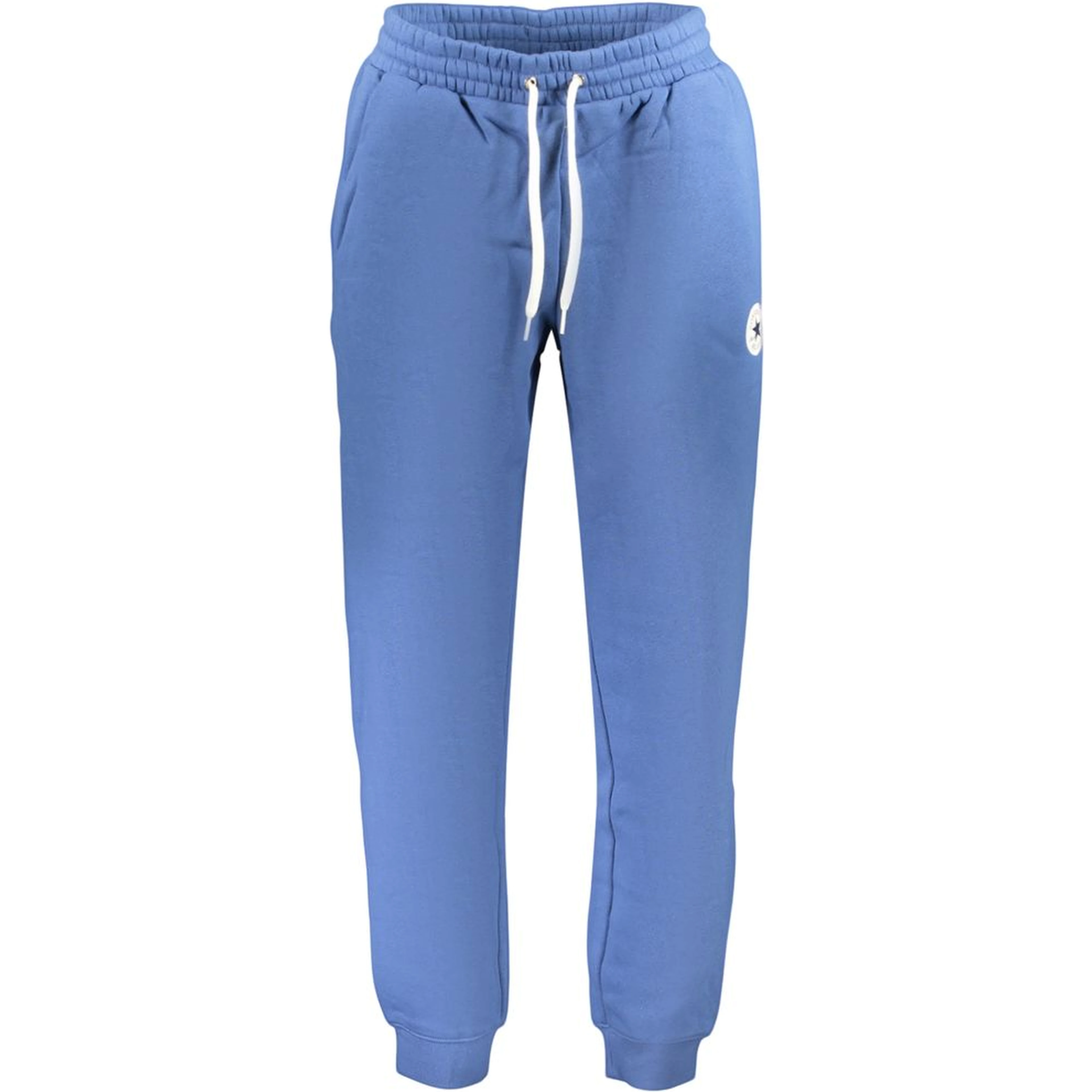 Blue Cotton Men's Trousers