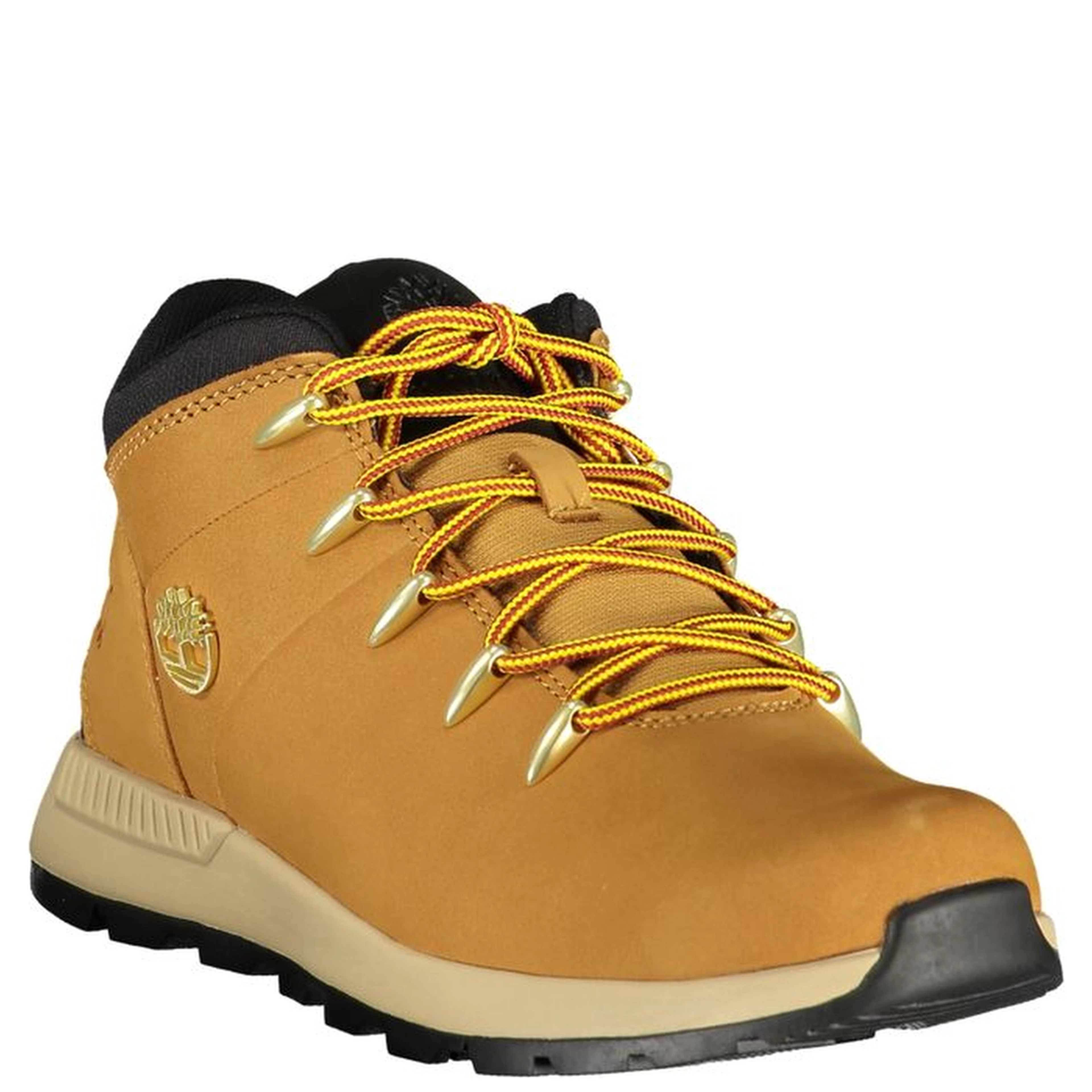 Yellow Leather Women's Sneaker