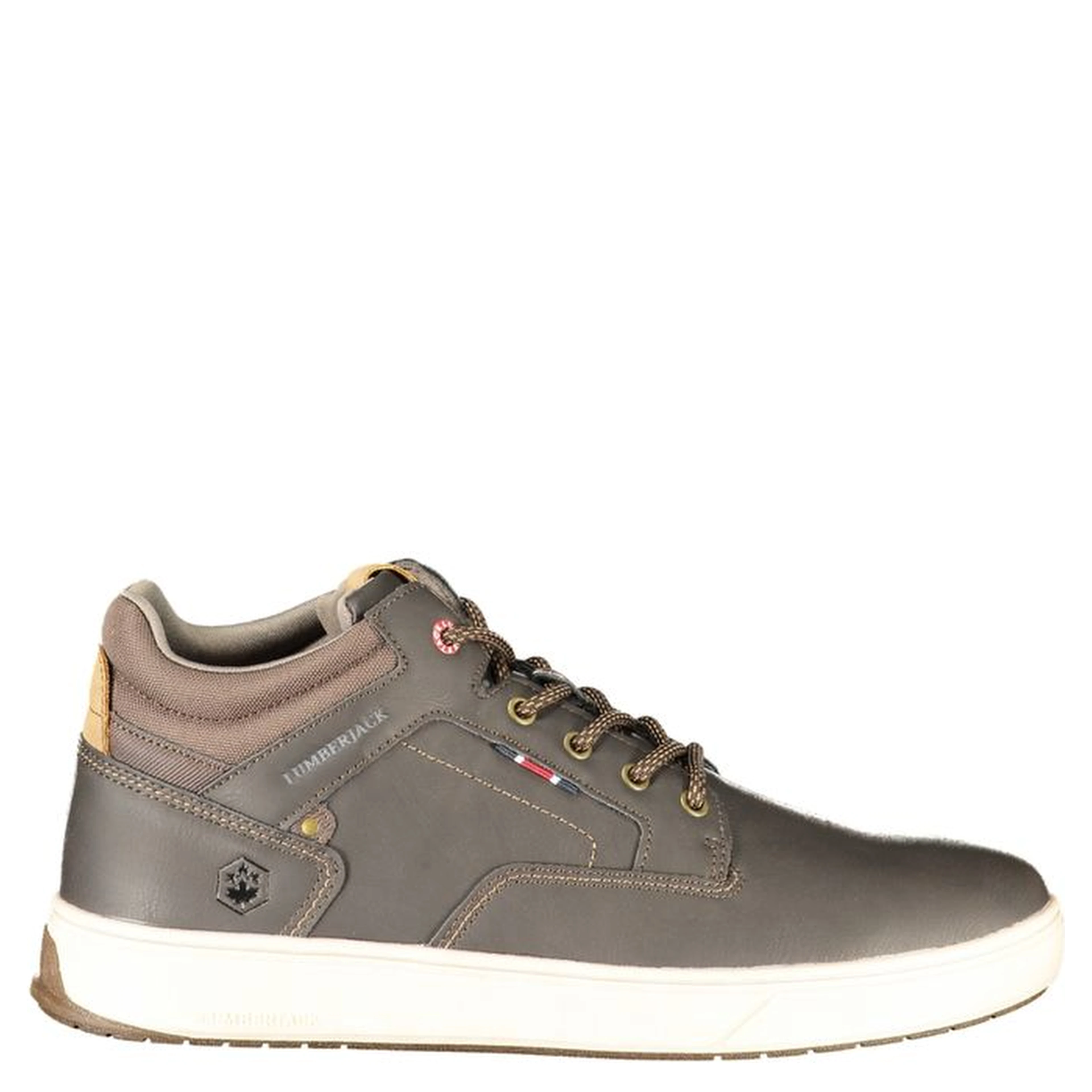 Brown Polyurethane Men's Sneaker