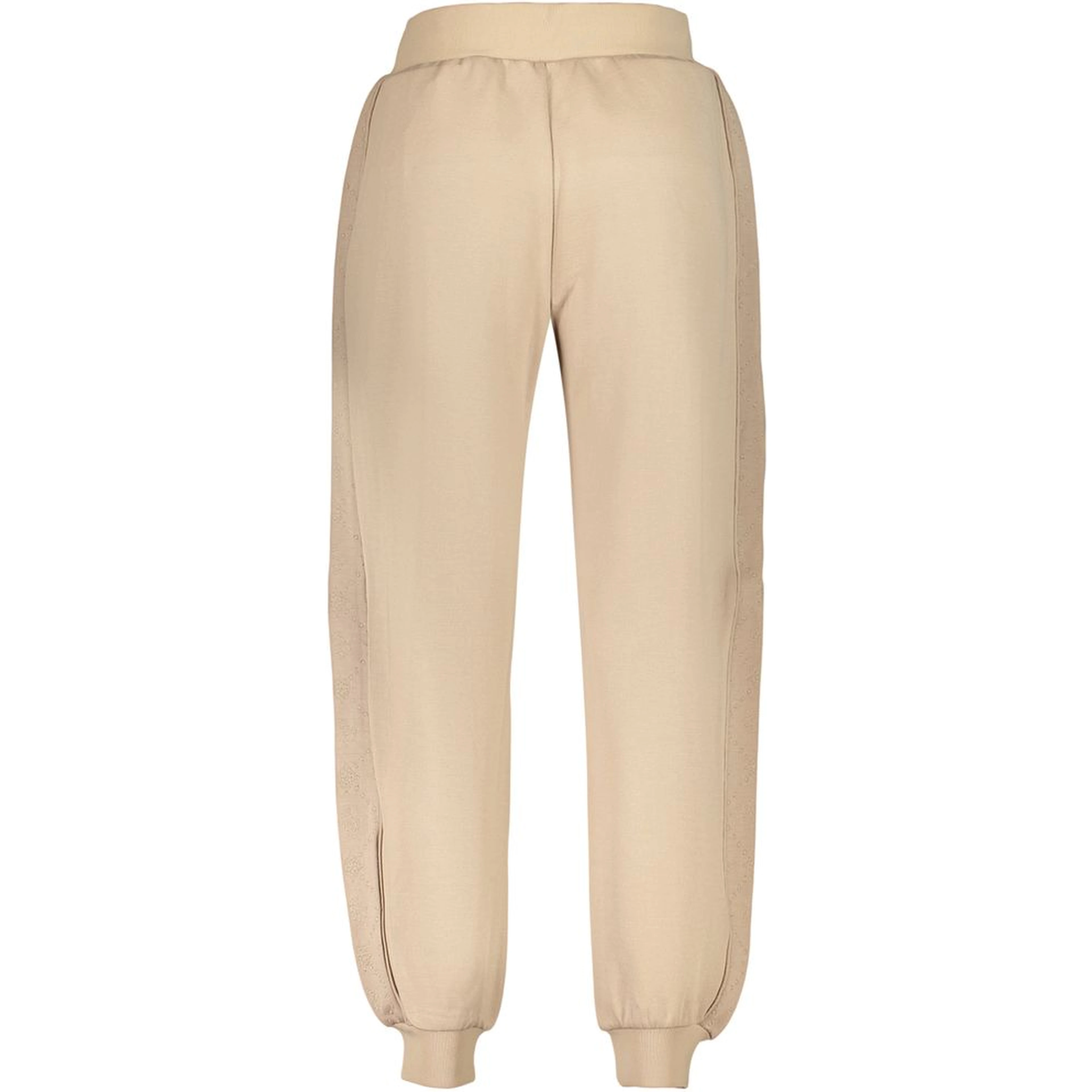 Beige Lyocell Womens Trousers