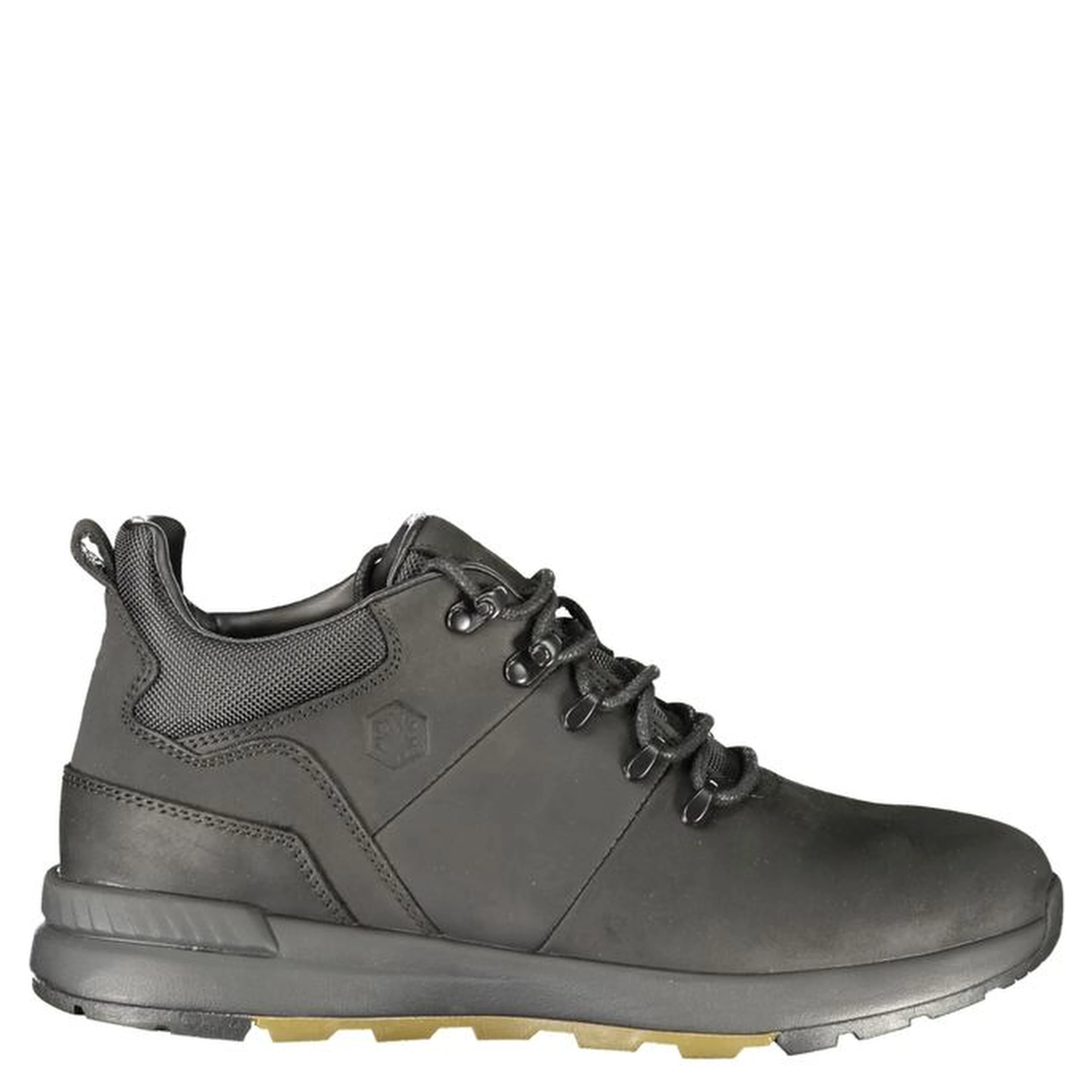 Nero Polyurethane Men's Sneaker