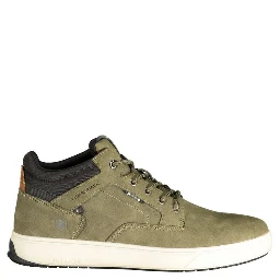 Verde Polyester Mens Sneaker