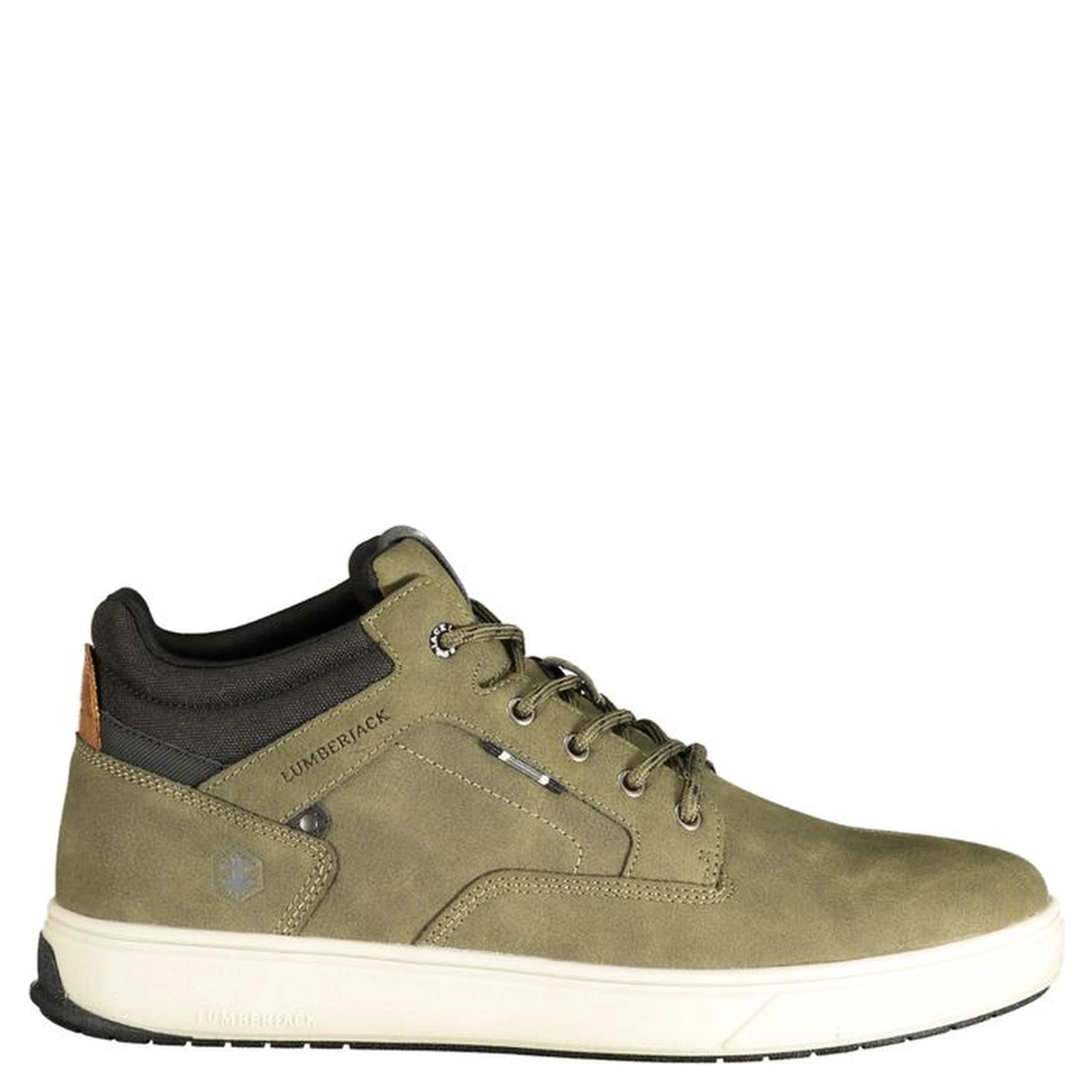 Verde Polyester Mens Sneaker