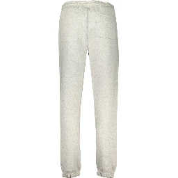 Gray Cotton Womens Trouser