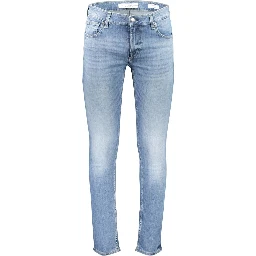 Azzurro Cotton Mens Jeans