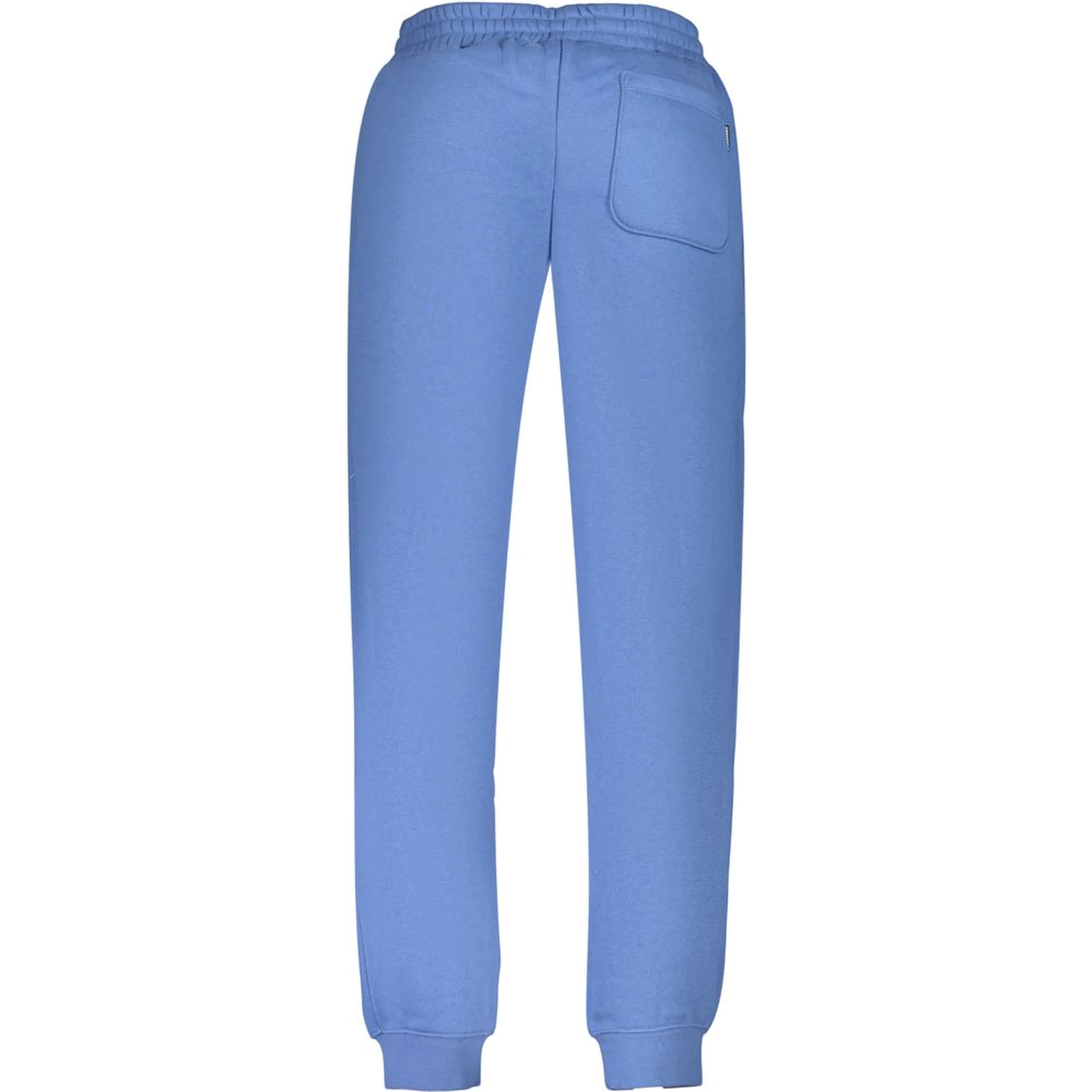 Blue Cotton Men's Trousers