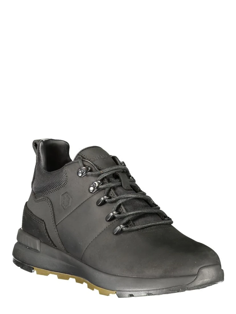 Nero Polyurethane Men's Sneaker