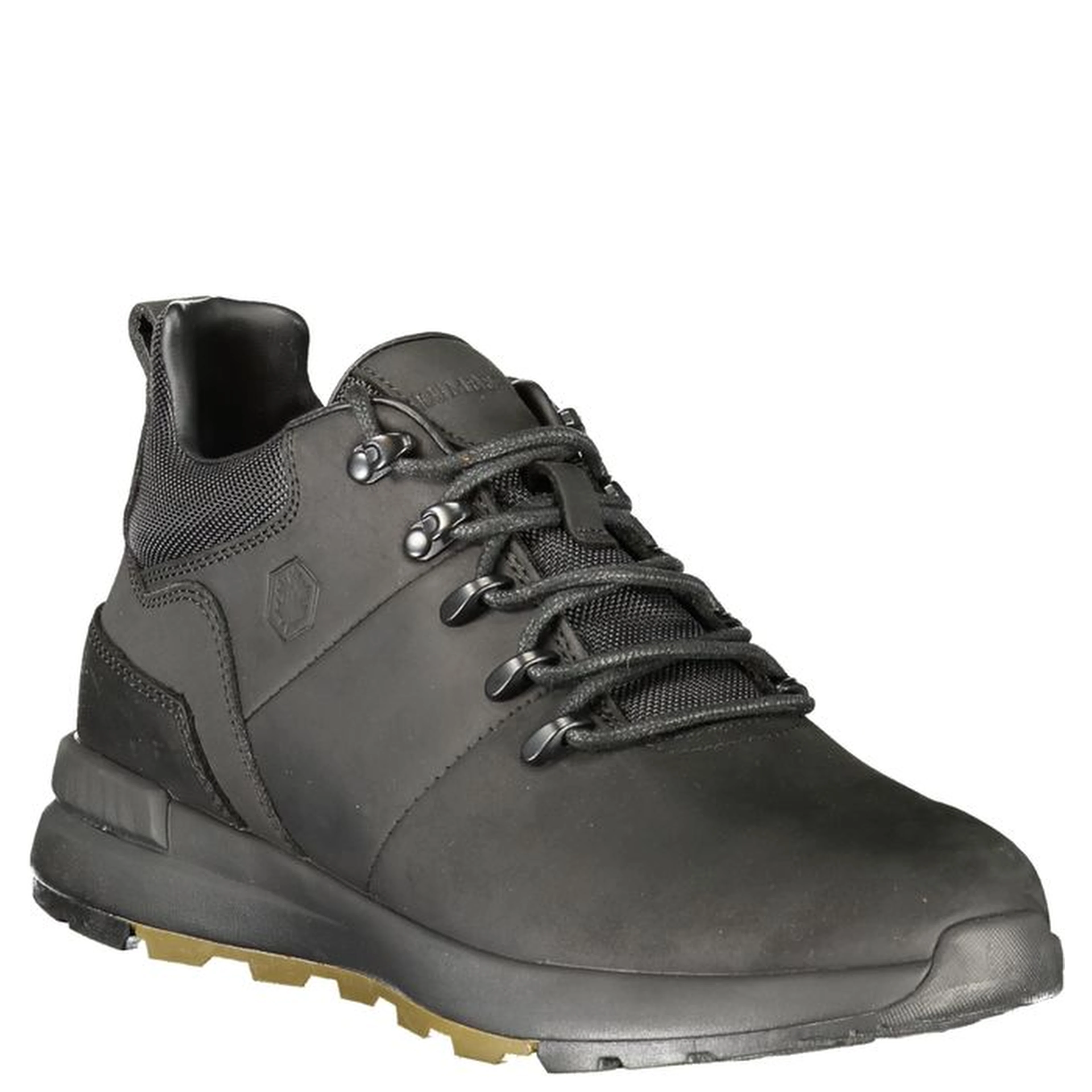 Nero Polyurethane Men's Sneaker