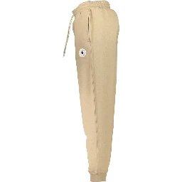 Beige Cotton Mens Trousers