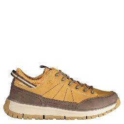 Brown Polyurethane Men's Sneaker