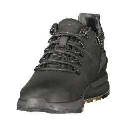 Nero Polyurethane Men's Sneaker