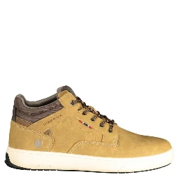 Brown Polyurethane Men's Sneaker