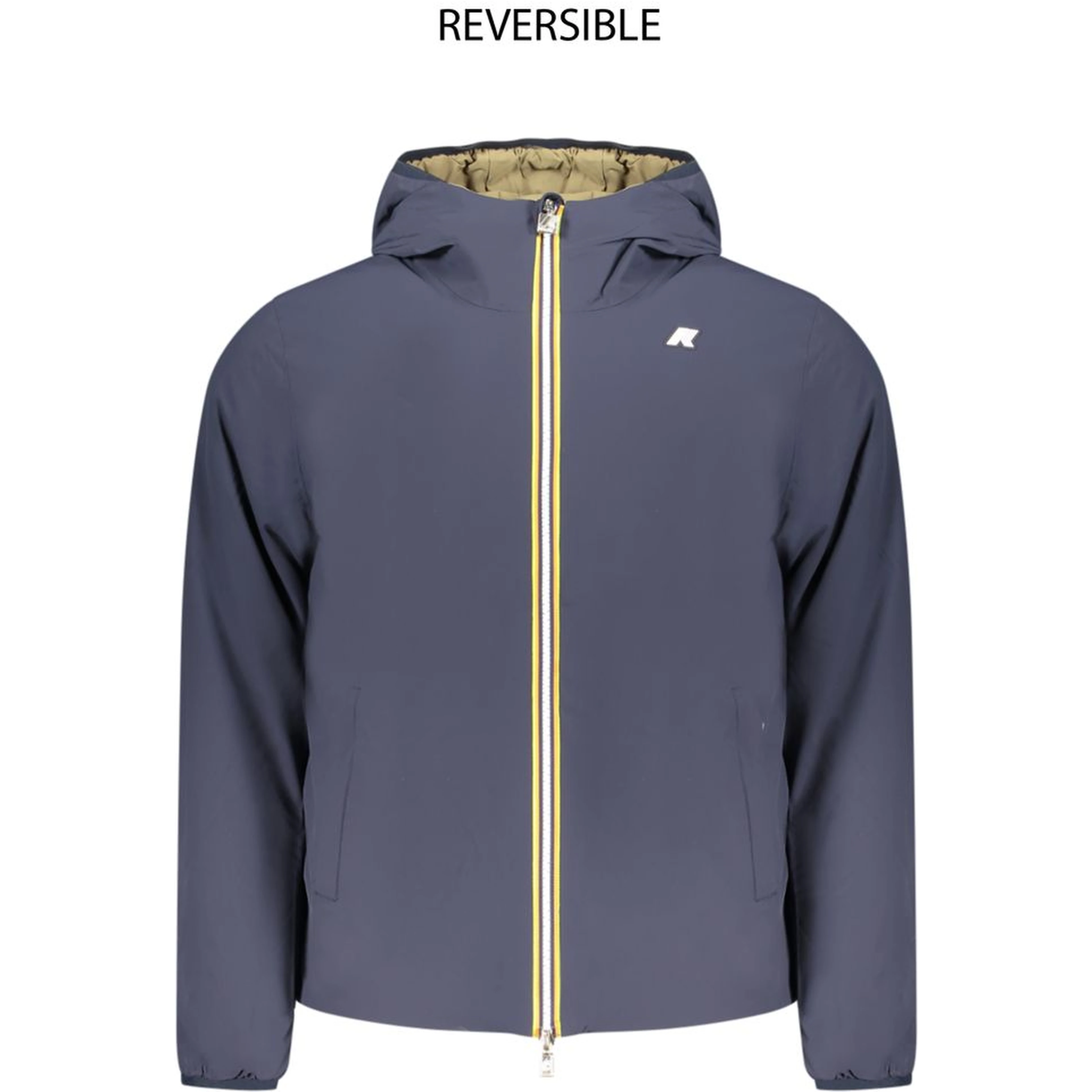 Blue Nylon Men's Jacket