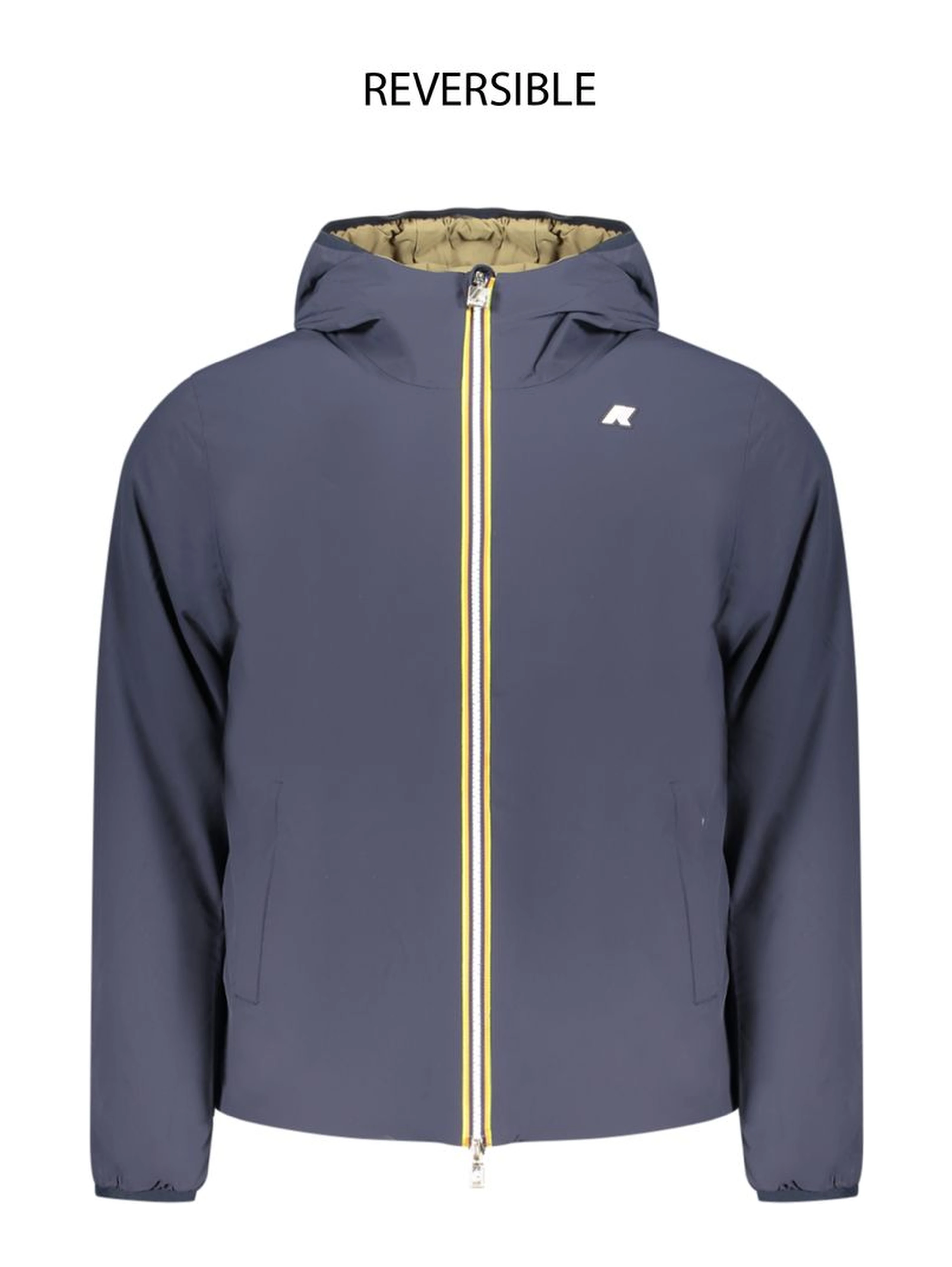 Blue Nylon Men's Jacket