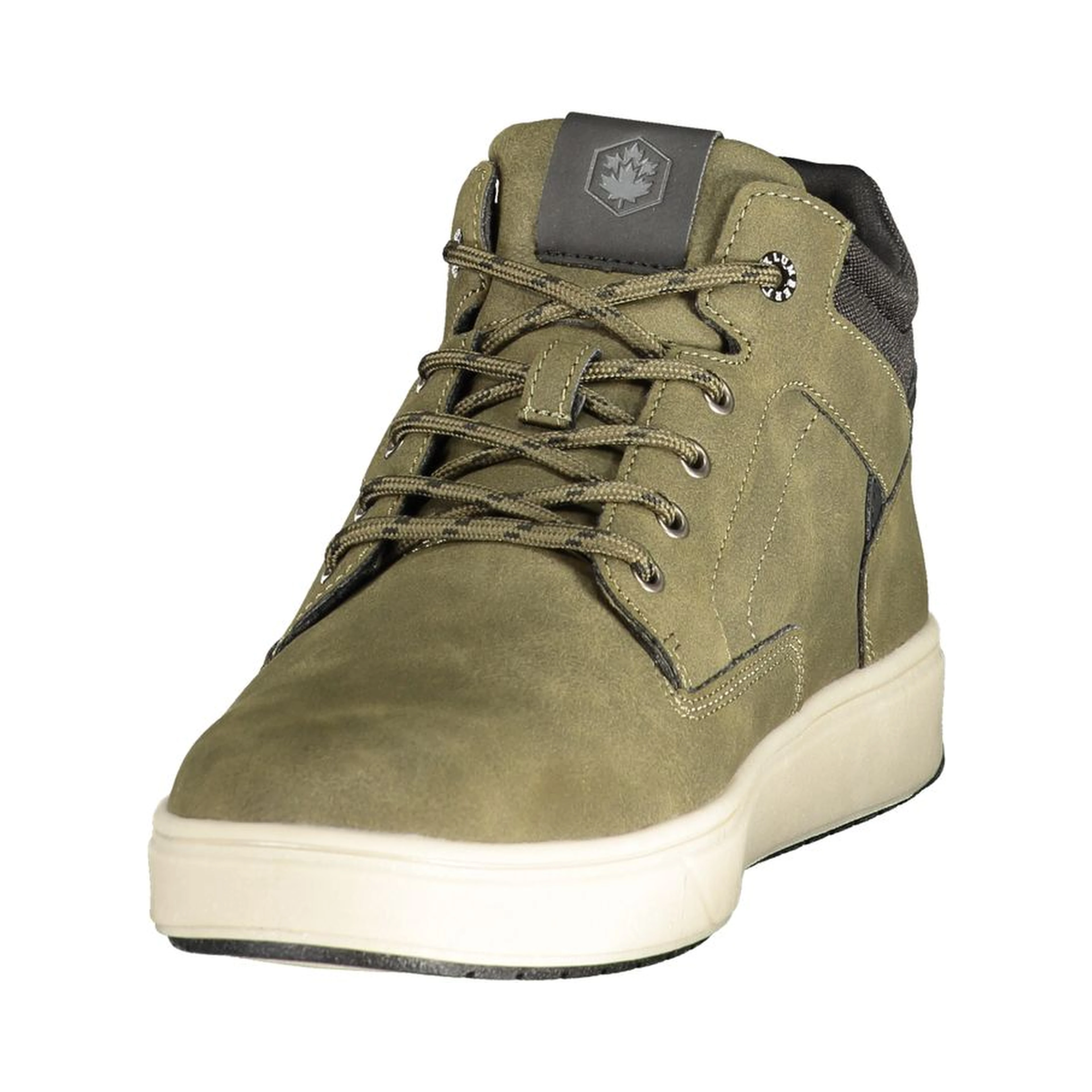Verde Polyester Mens Sneaker