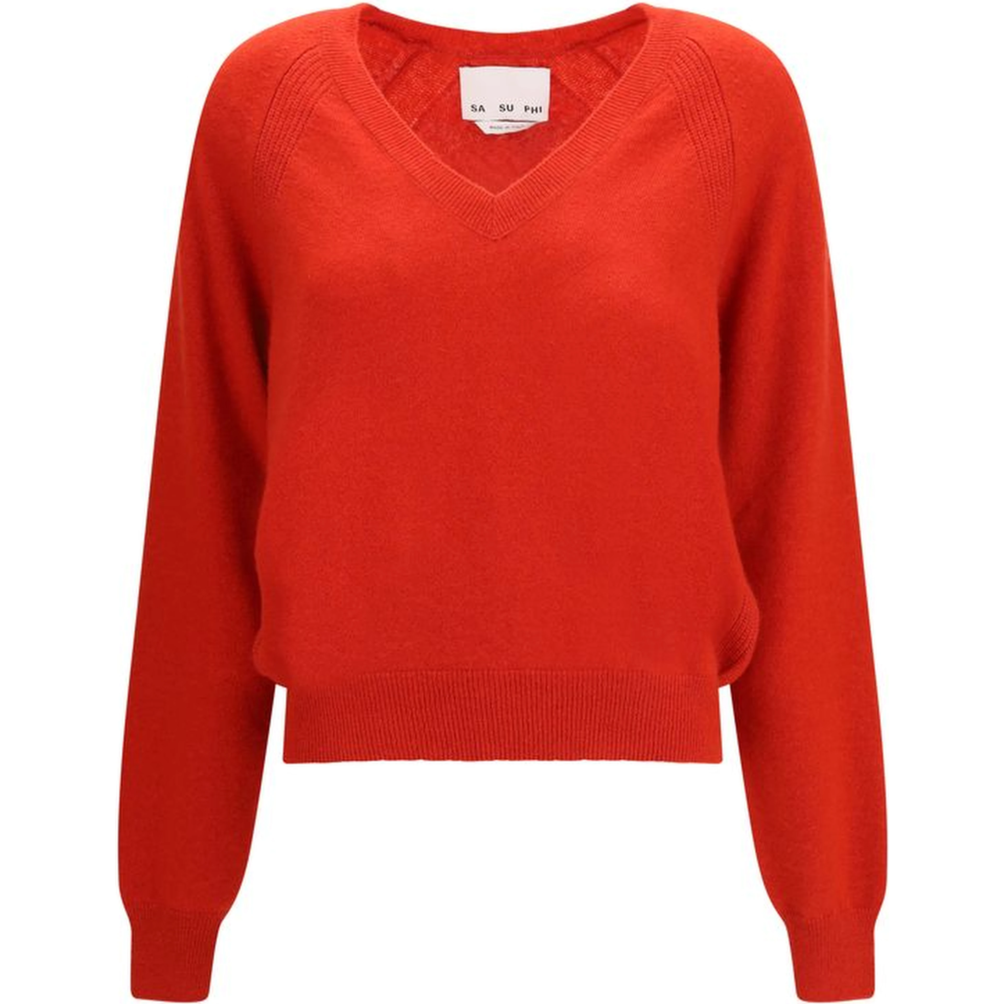 Red Cashmere Sweater