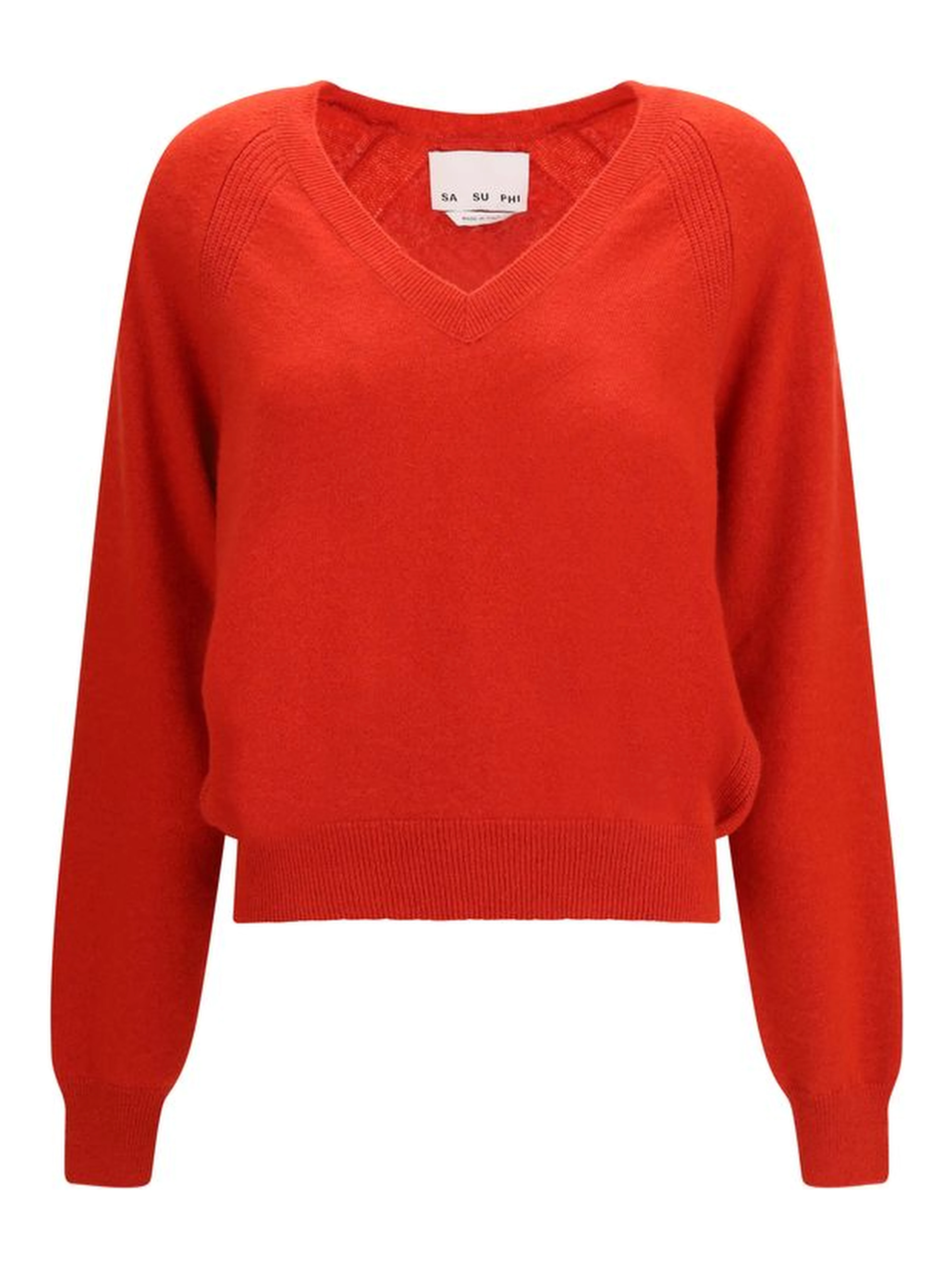 Red Cashmere Sweater