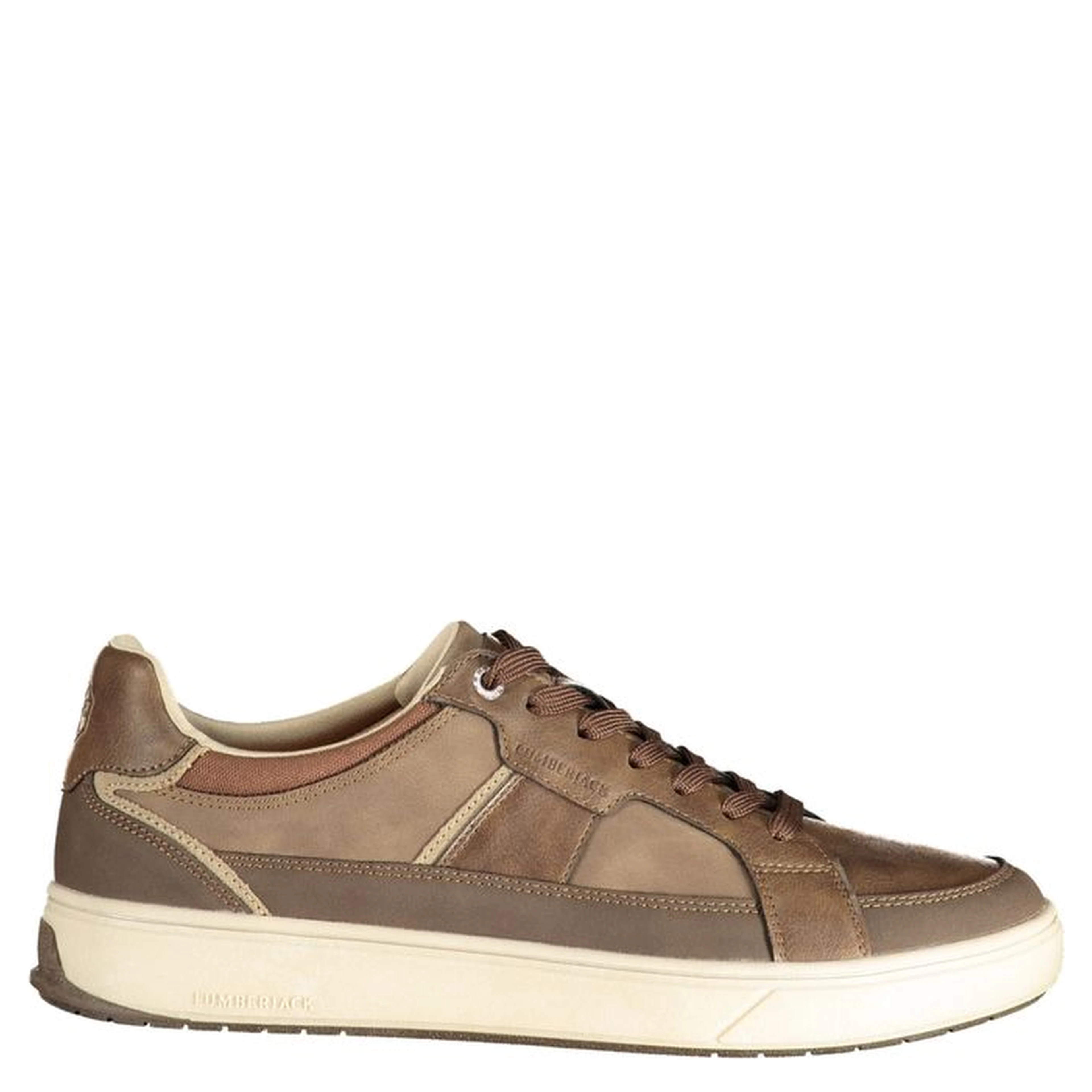 Brown Polyester Mens Sneaker