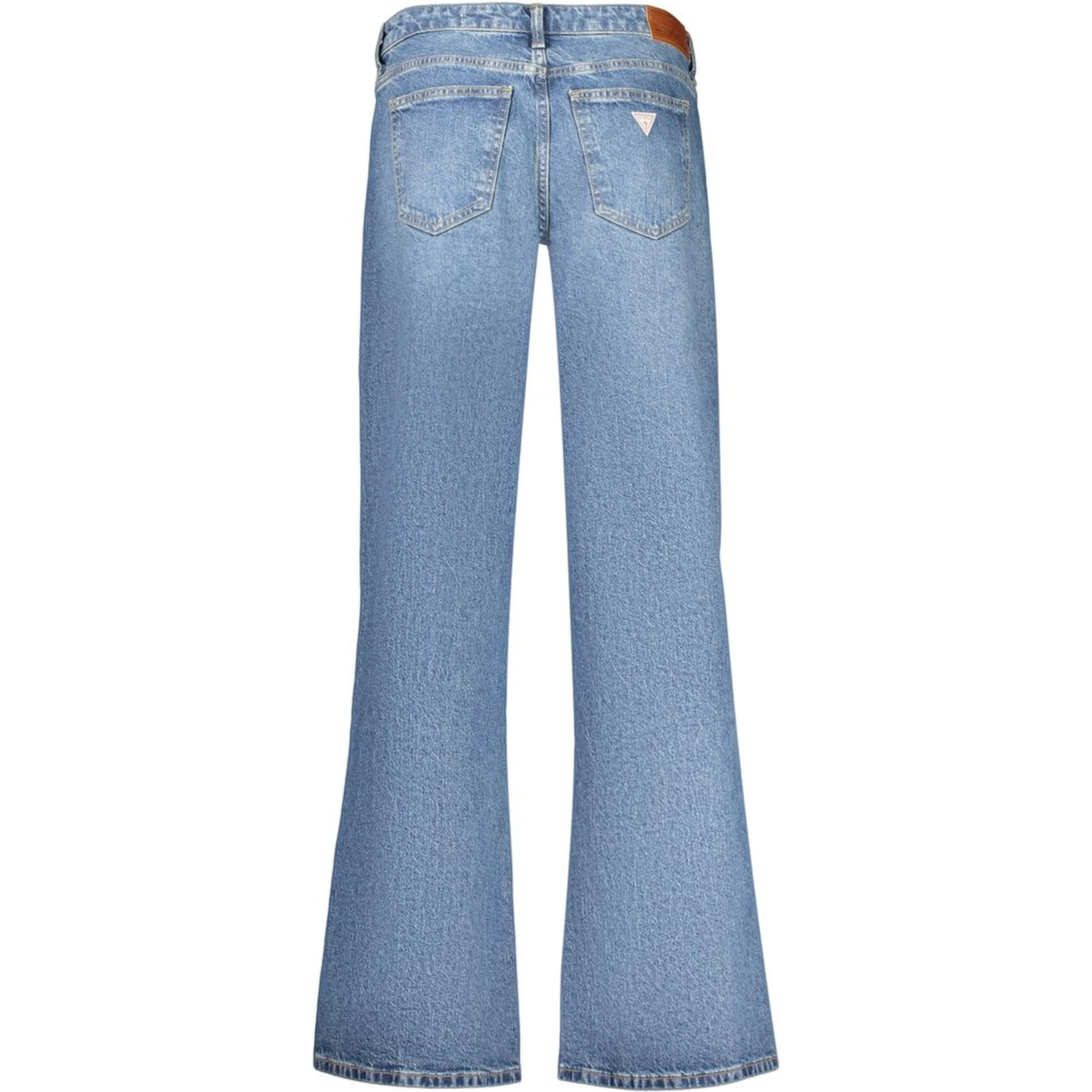 Blue Wool Women's Jeans