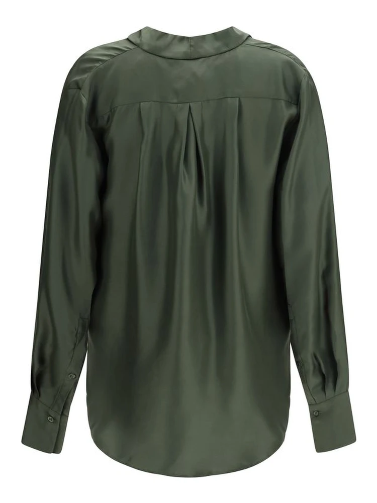 Bicolor Silk Blouse alternative