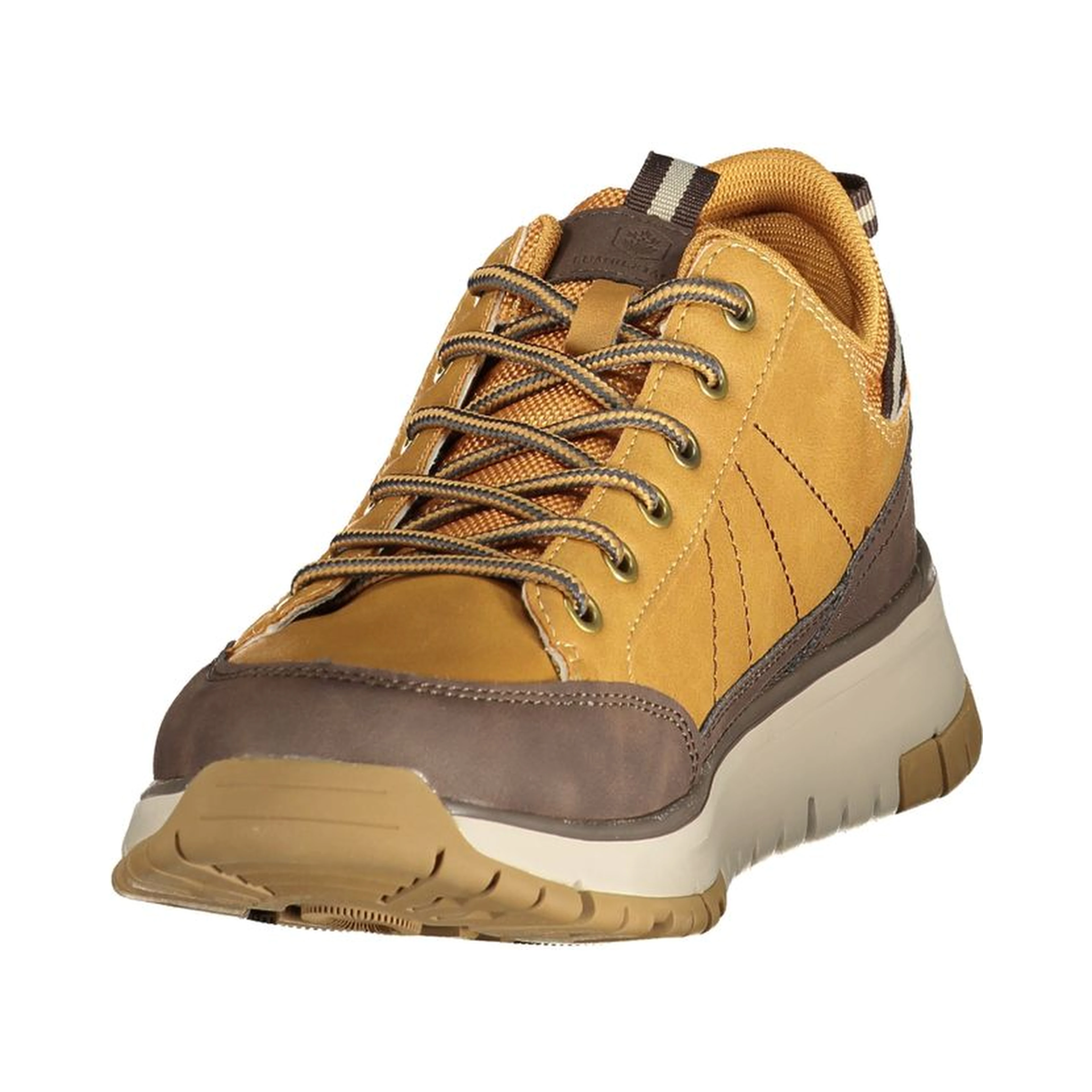 Brown Polyurethane Men's Sneaker