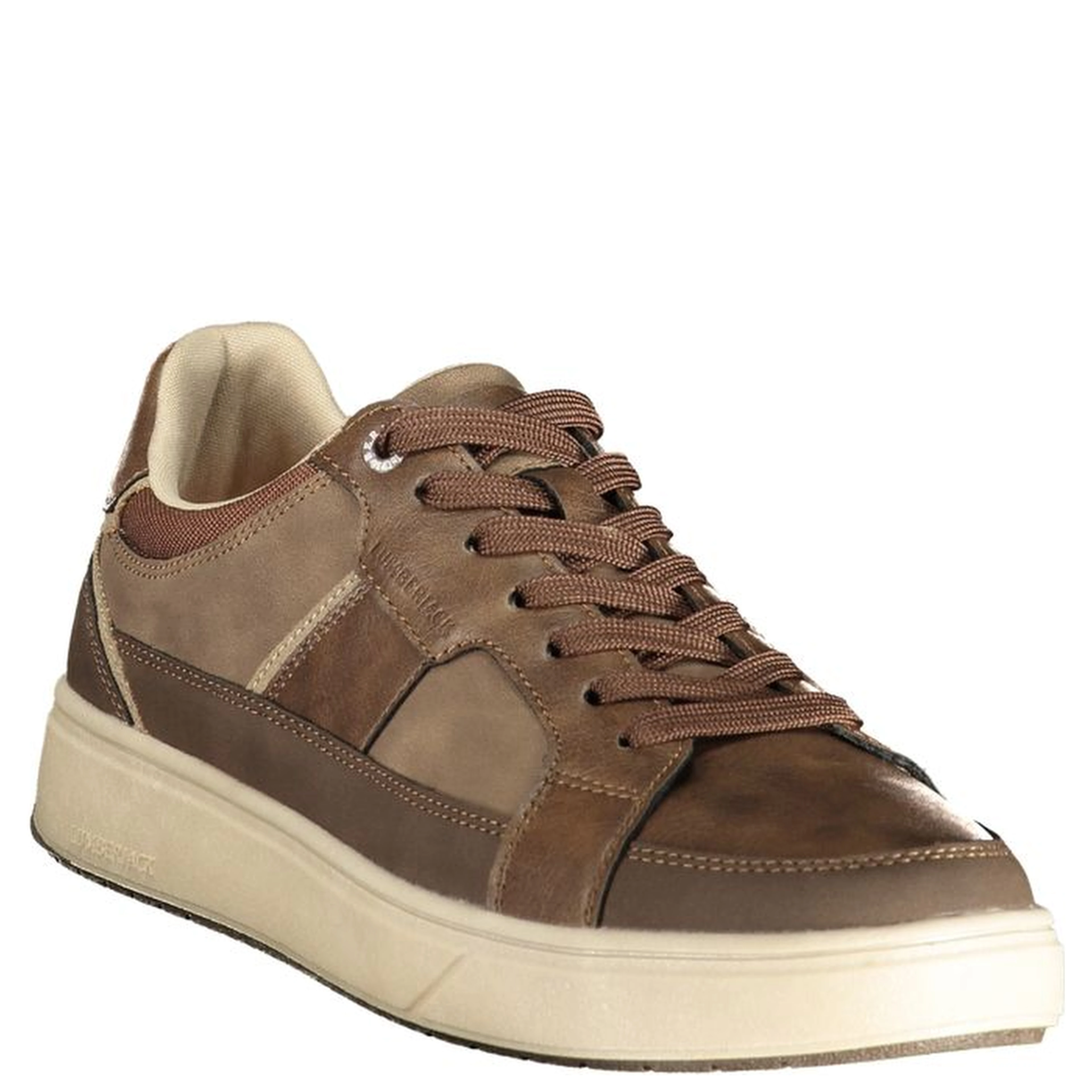 Brown Polyester Mens Sneaker