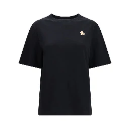 Black Cotton T-Shirt