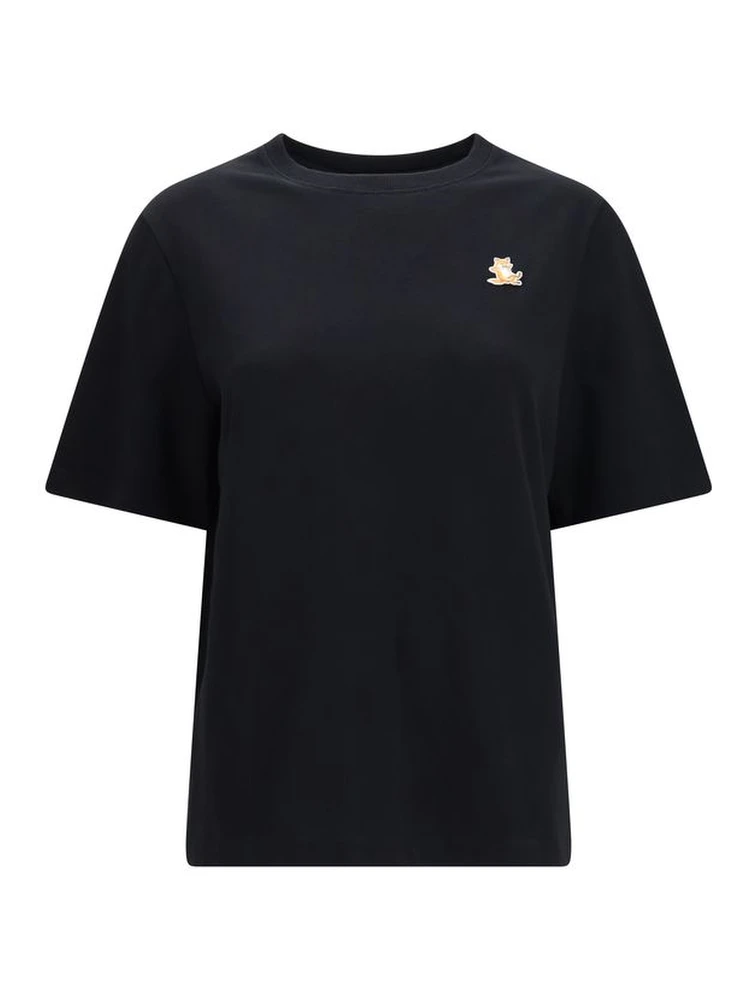 Black Cotton T-Shirt